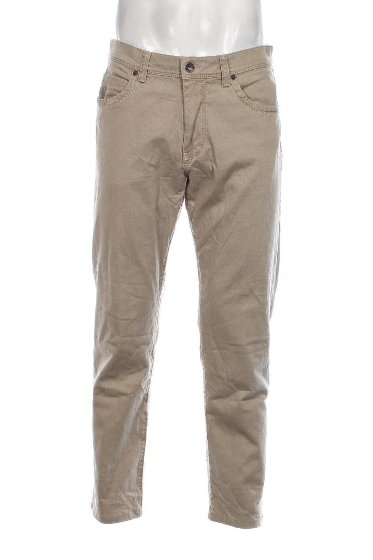 Herren Jeans Brax, Größe L, Farbe Beige, Preis € 47,49