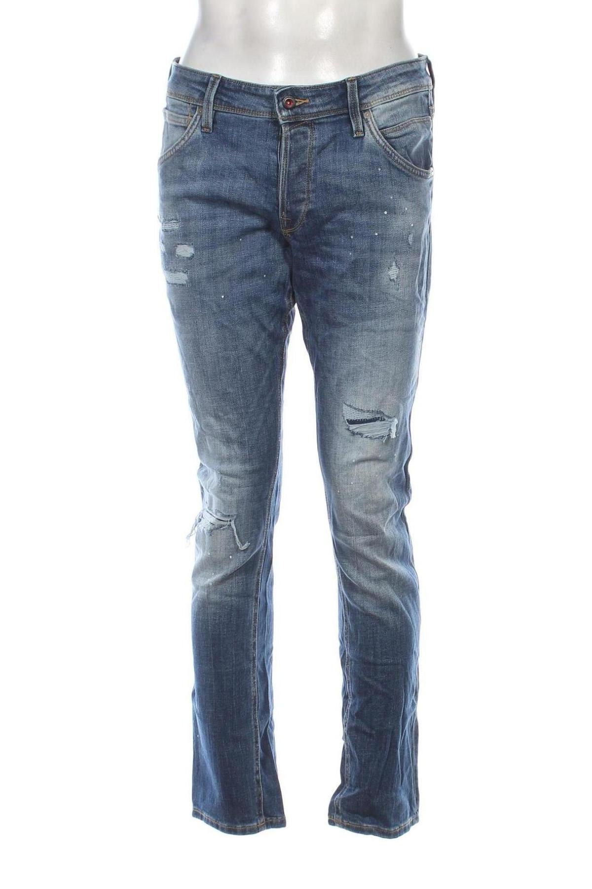 Blugi de bărbați Jack & Jones, Mărime M, Culoare Albastru, Preț 63,99 Lei