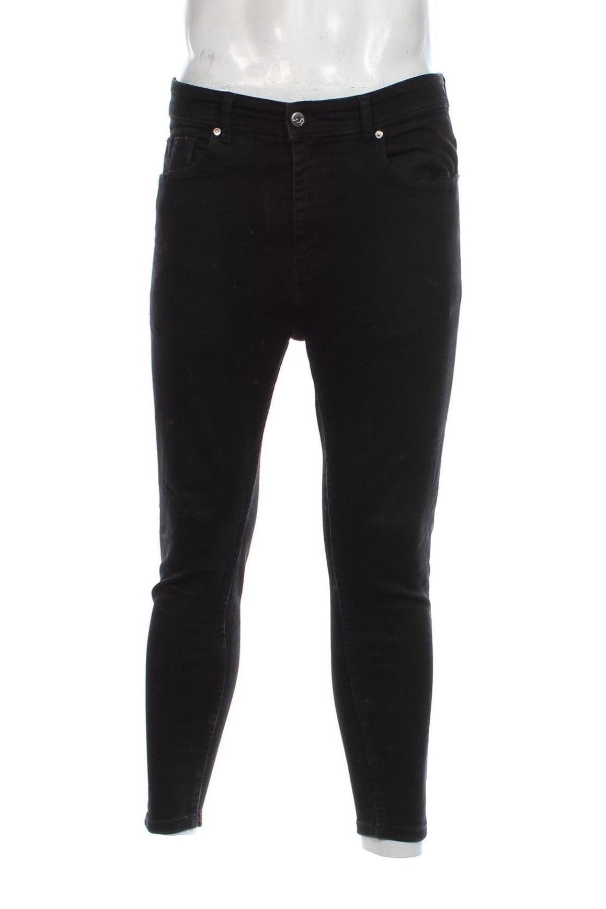 Herren Jeans Zara, Größe L, Farbe Schwarz, Preis 10,99 €