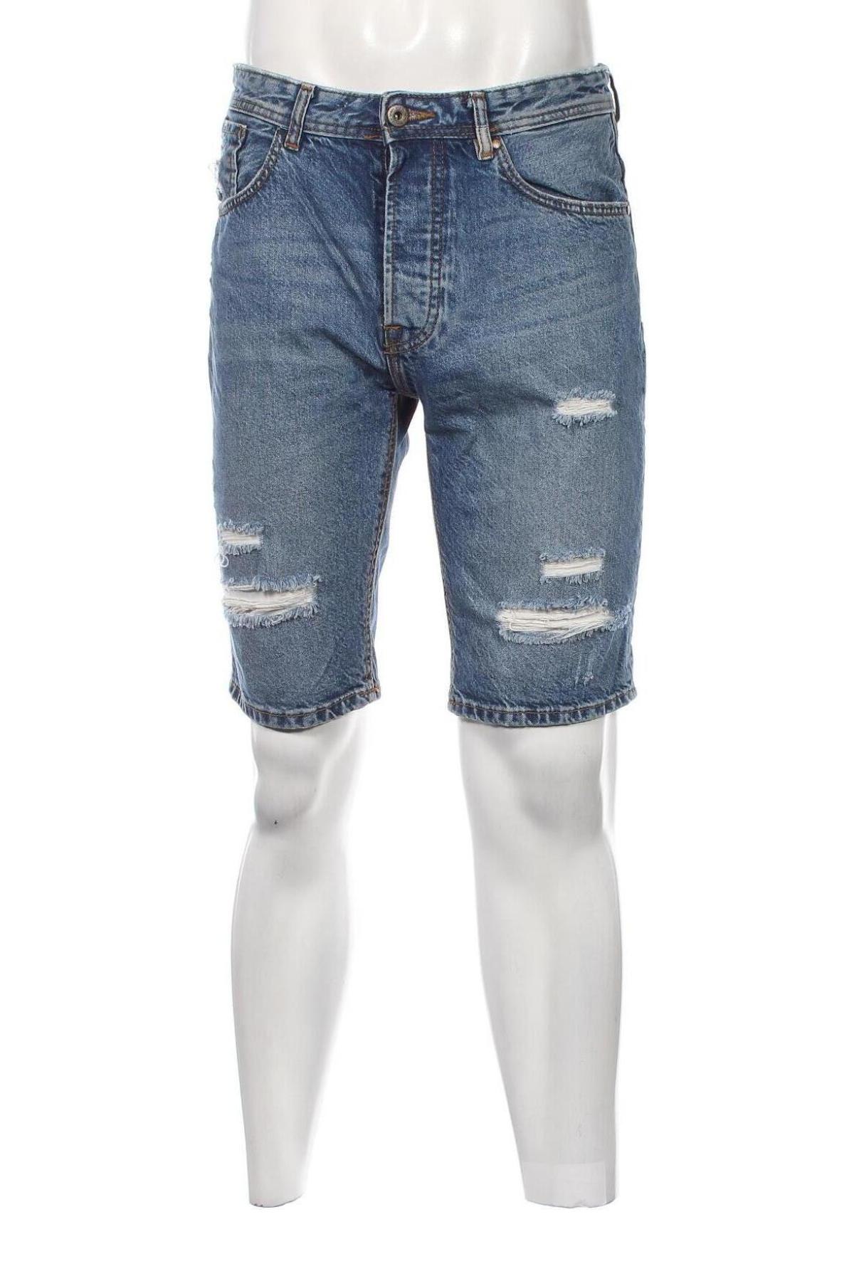 Herren Shorts Bershka, Größe M, Farbe Blau, Preis € 4,99