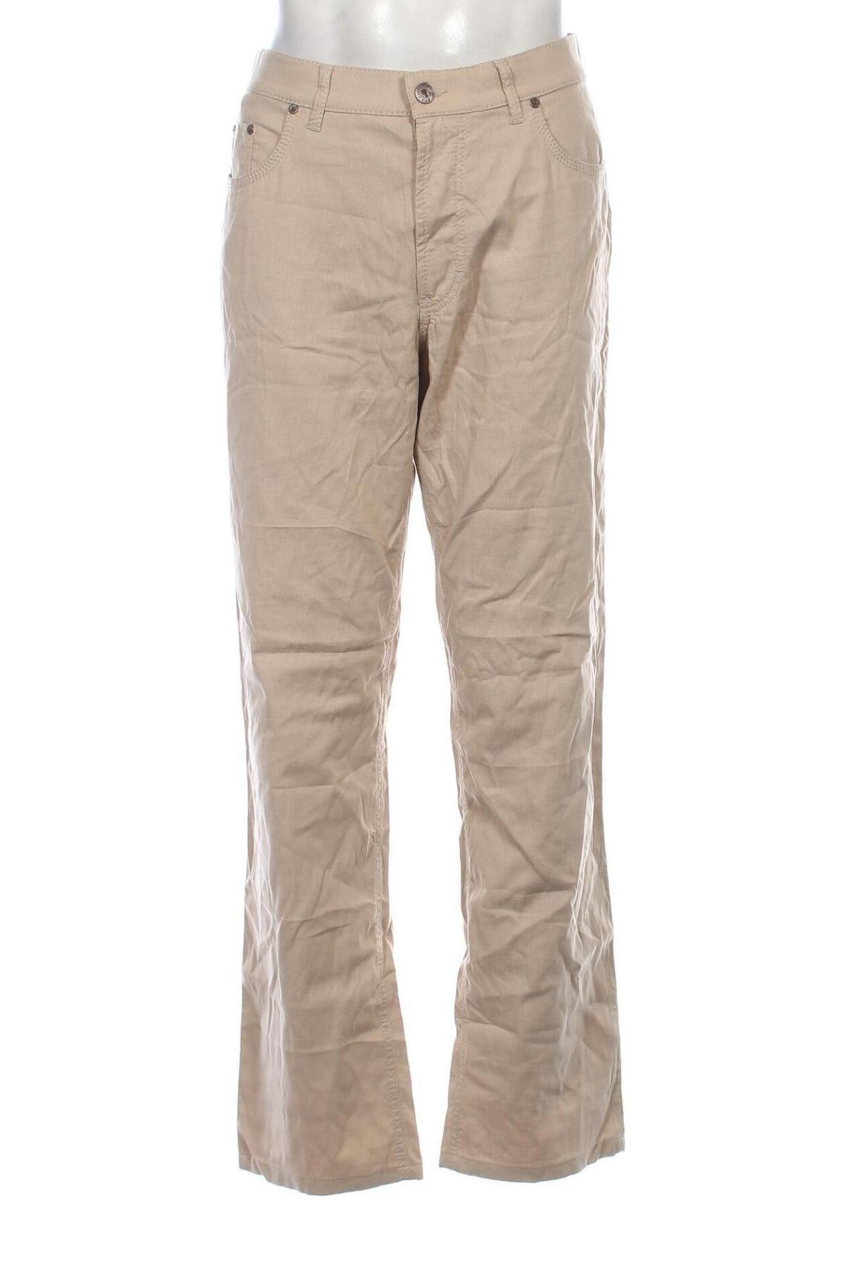 Herrenhose Brax, Größe L, Farbe Beige, Preis 21,99 €