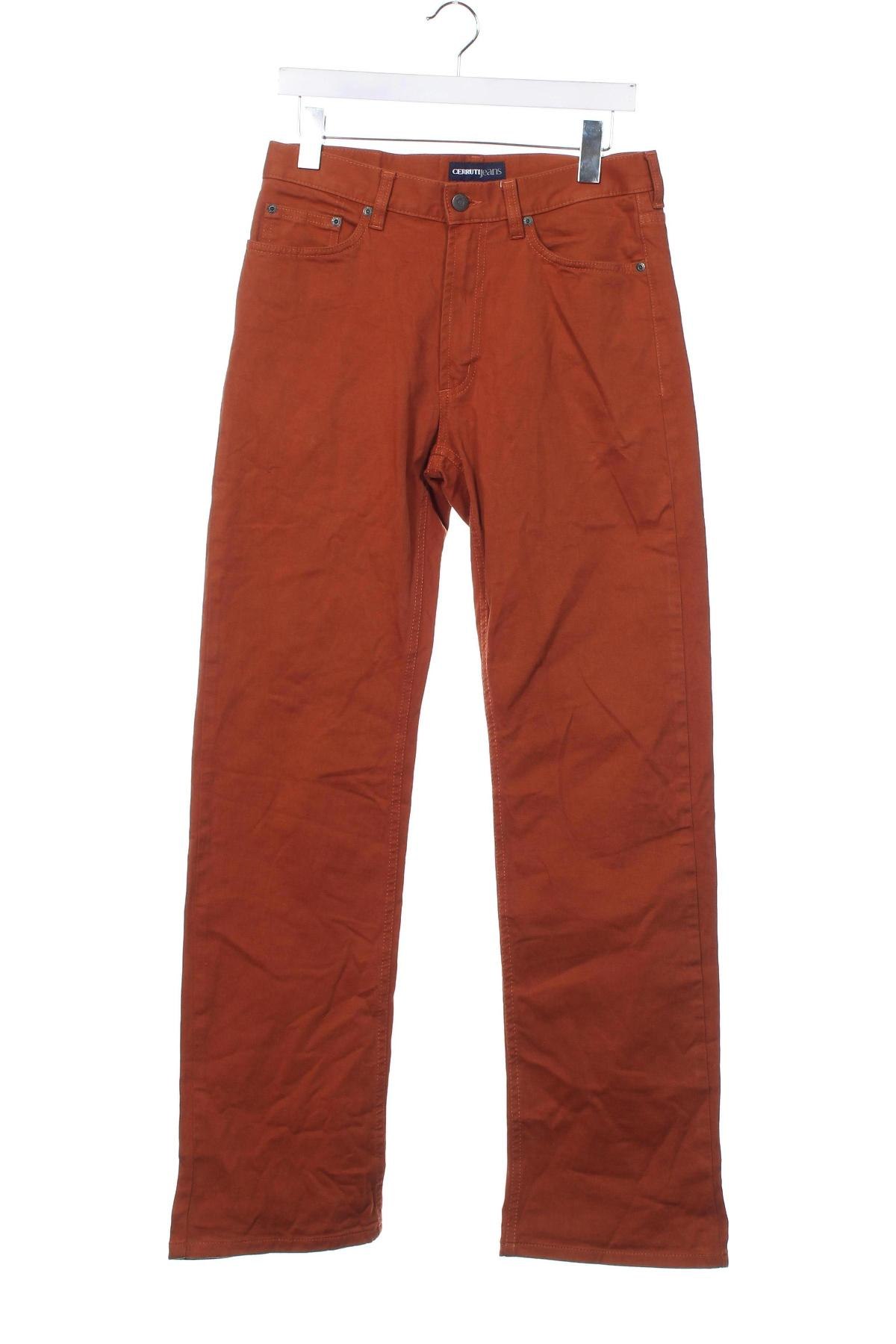 Herrenhose Cerruti, Größe L, Farbe Braun, Preis € 10,99