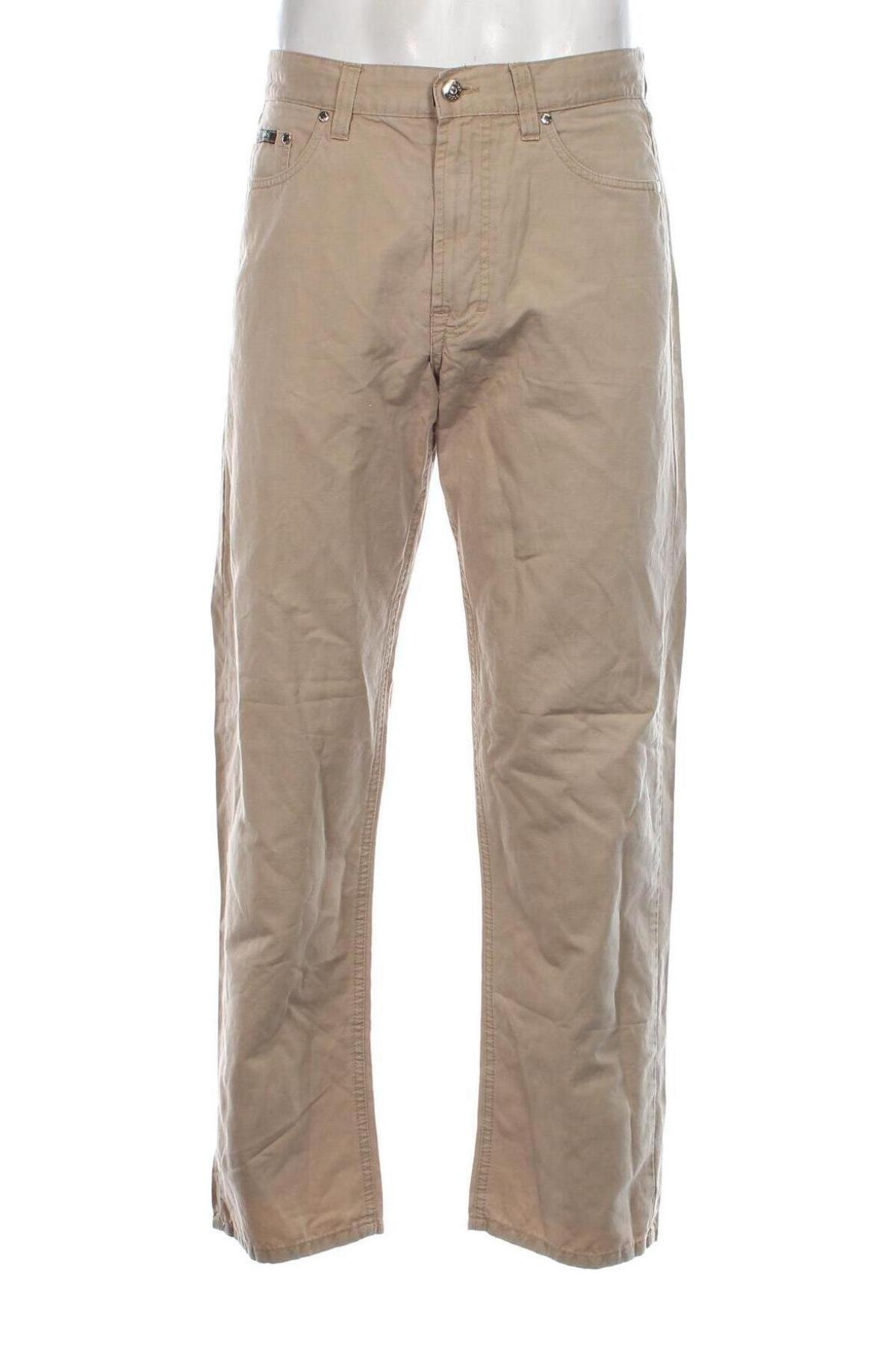 Herrenhose Hugo Boss, Größe L, Farbe Beige, Preis 32,99 €