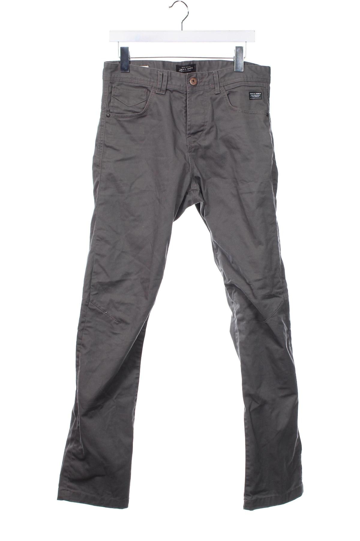 Herrenhose Jack & Jones, Größe M, Farbe Grau, Preis 14,99 €