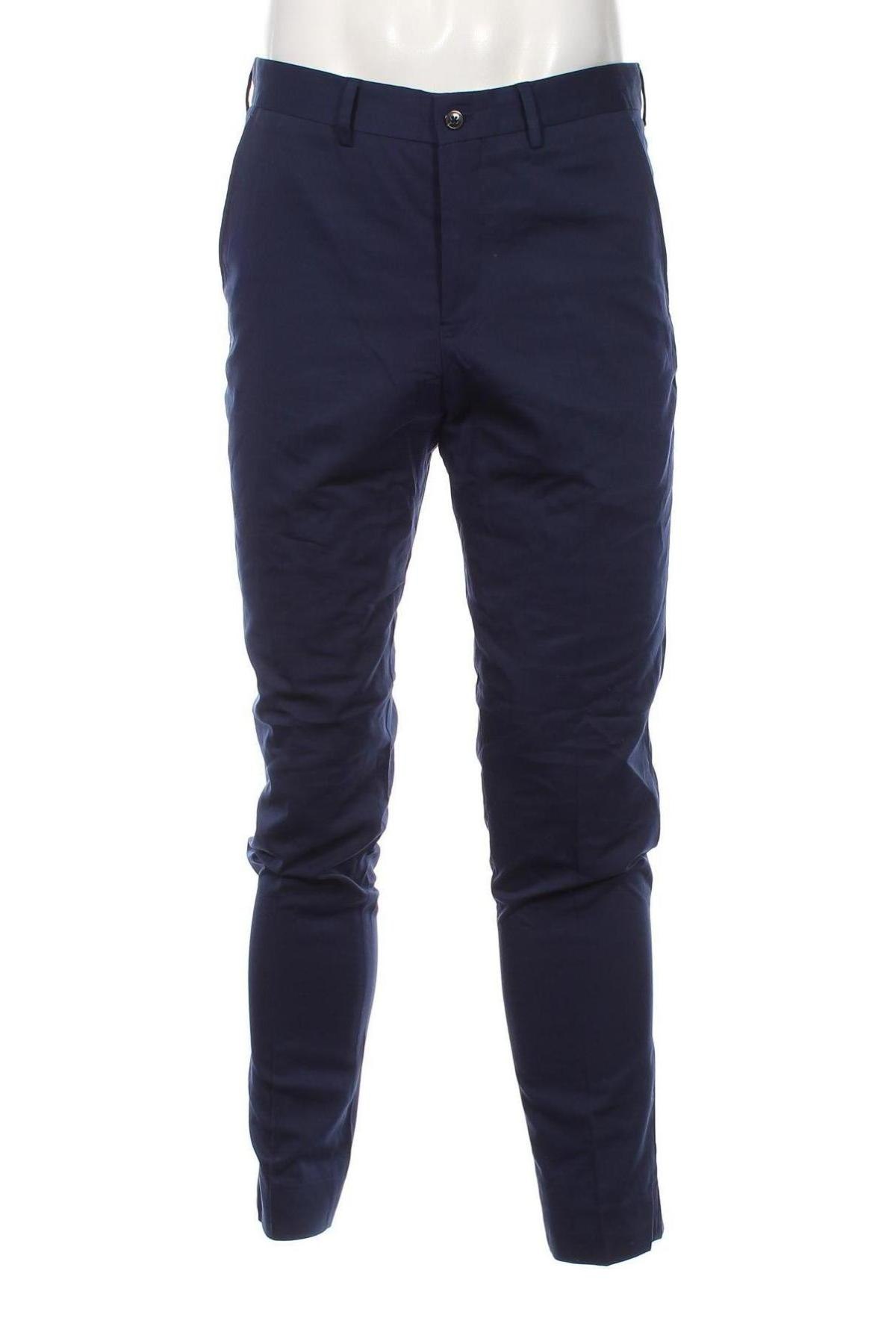 Pantaloni de bărbați Jack & Jones, Mărime L, Culoare Albastru, Preț 74,99 Lei