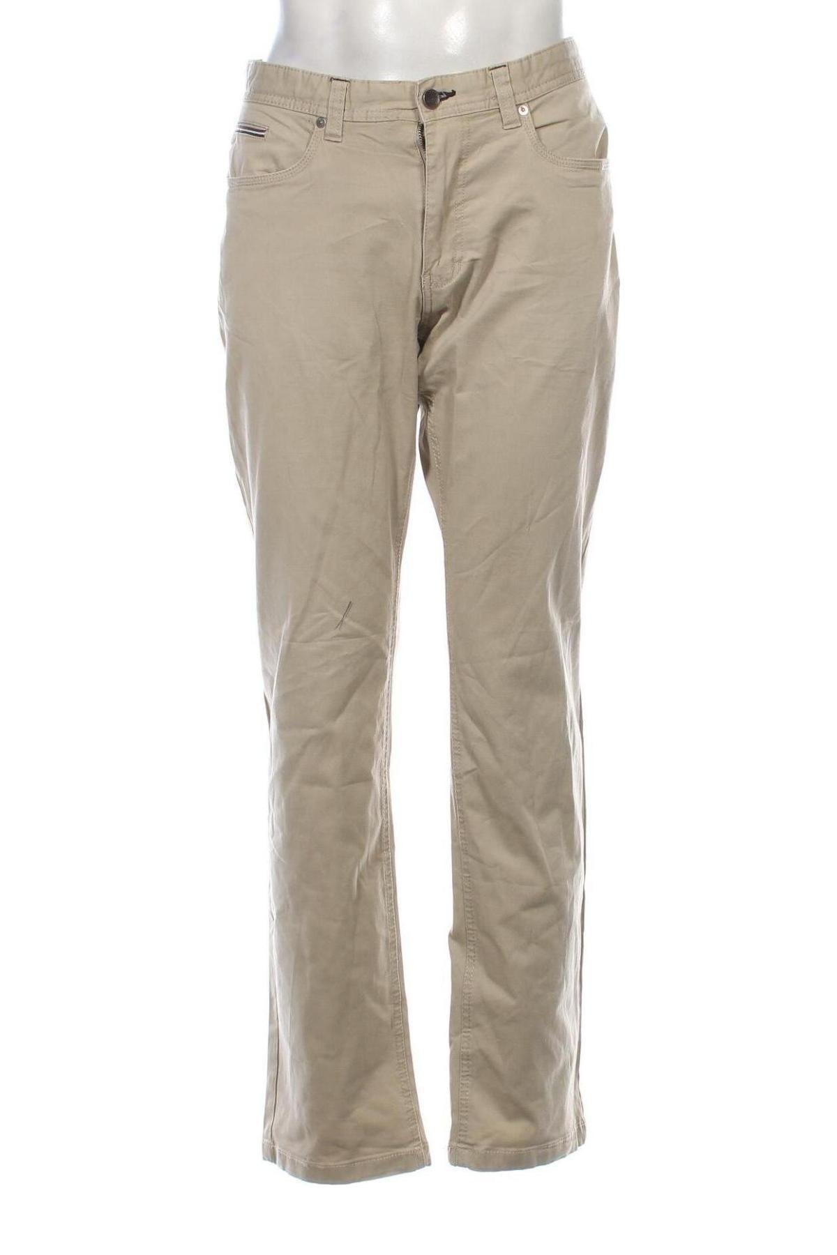 Herrenhose Montego, Größe L, Farbe Beige, Preis 15,49 €