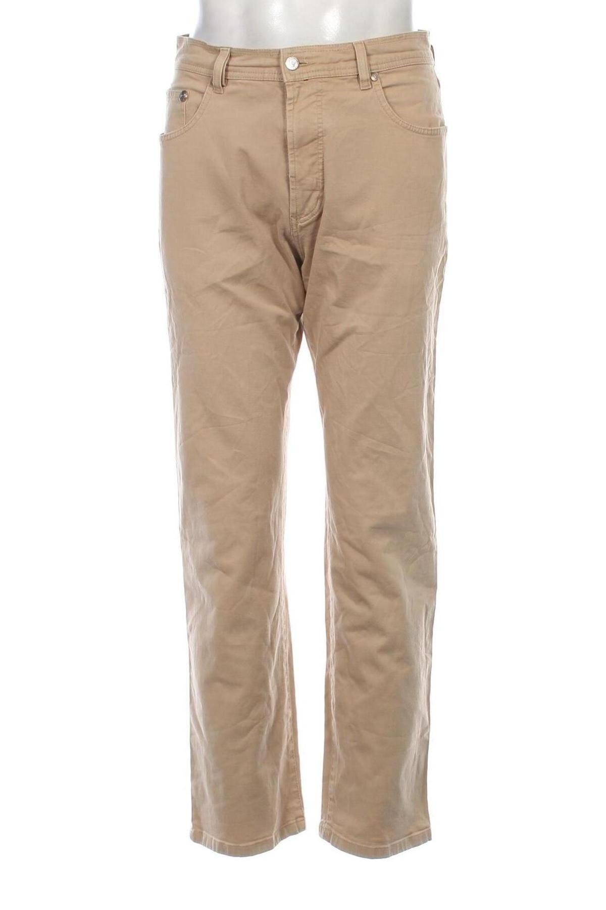 Herrenhose Pierre Cardin, Größe M, Farbe Beige, Preis 47,99 €