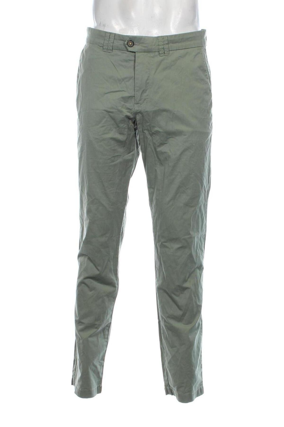 Pantaloni de bărbați Red Point, Mărime L, Culoare Verde, Preț 470,15 Lei