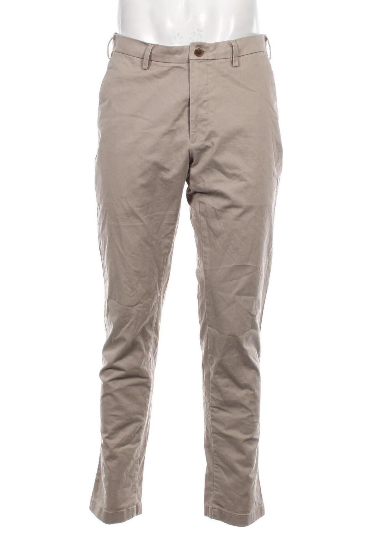 Herrenhose Uniqlo, Größe L, Farbe Beige, Preis € 11,99