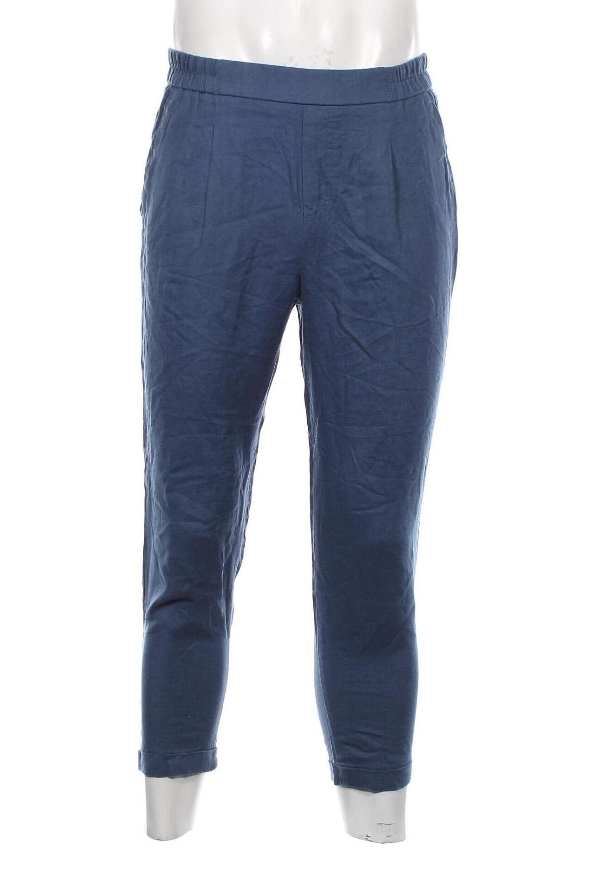 Pantaloni de bărbați United Colors Of Benetton, Mărime S, Culoare Albastru, Preț 110,99 Lei