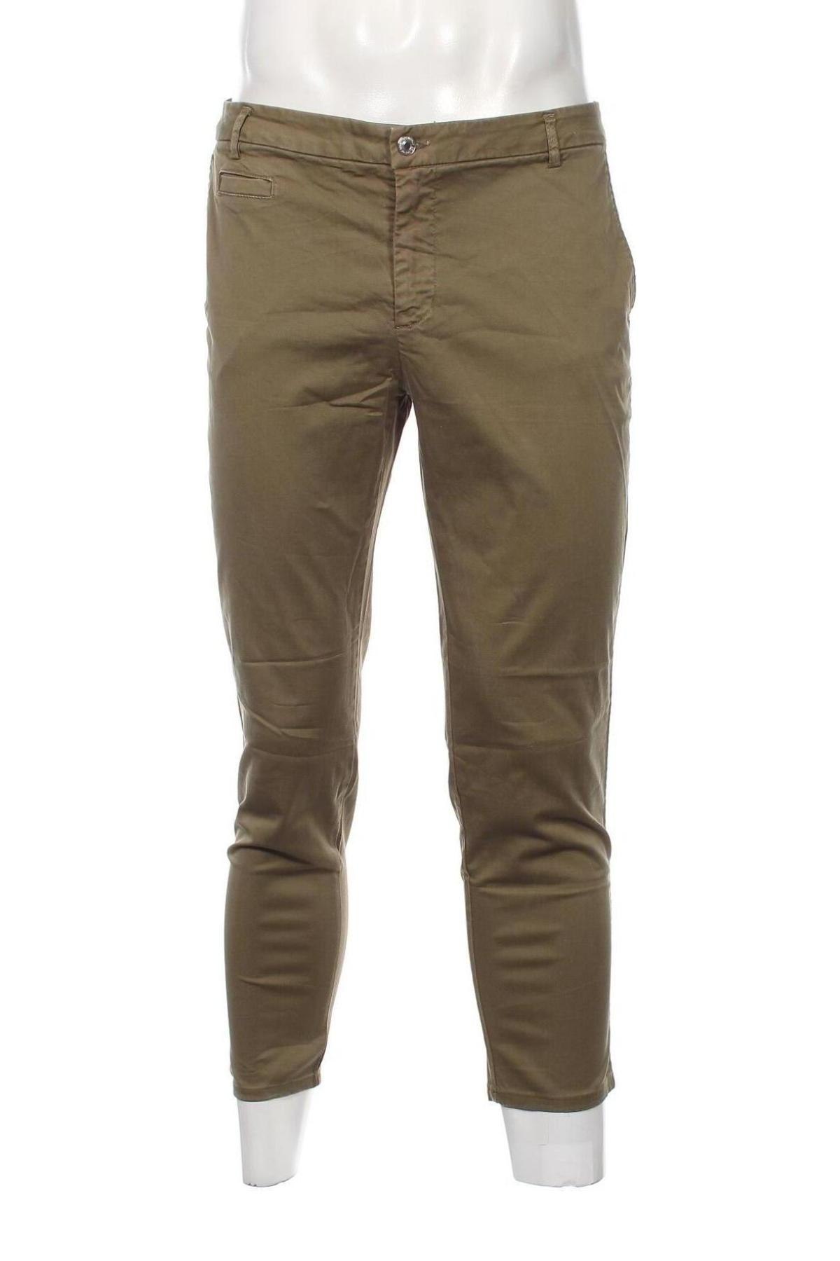 Pantaloni de bărbați United Colors Of Benetton, Mărime L, Culoare Verde, Preț 86,99 Lei