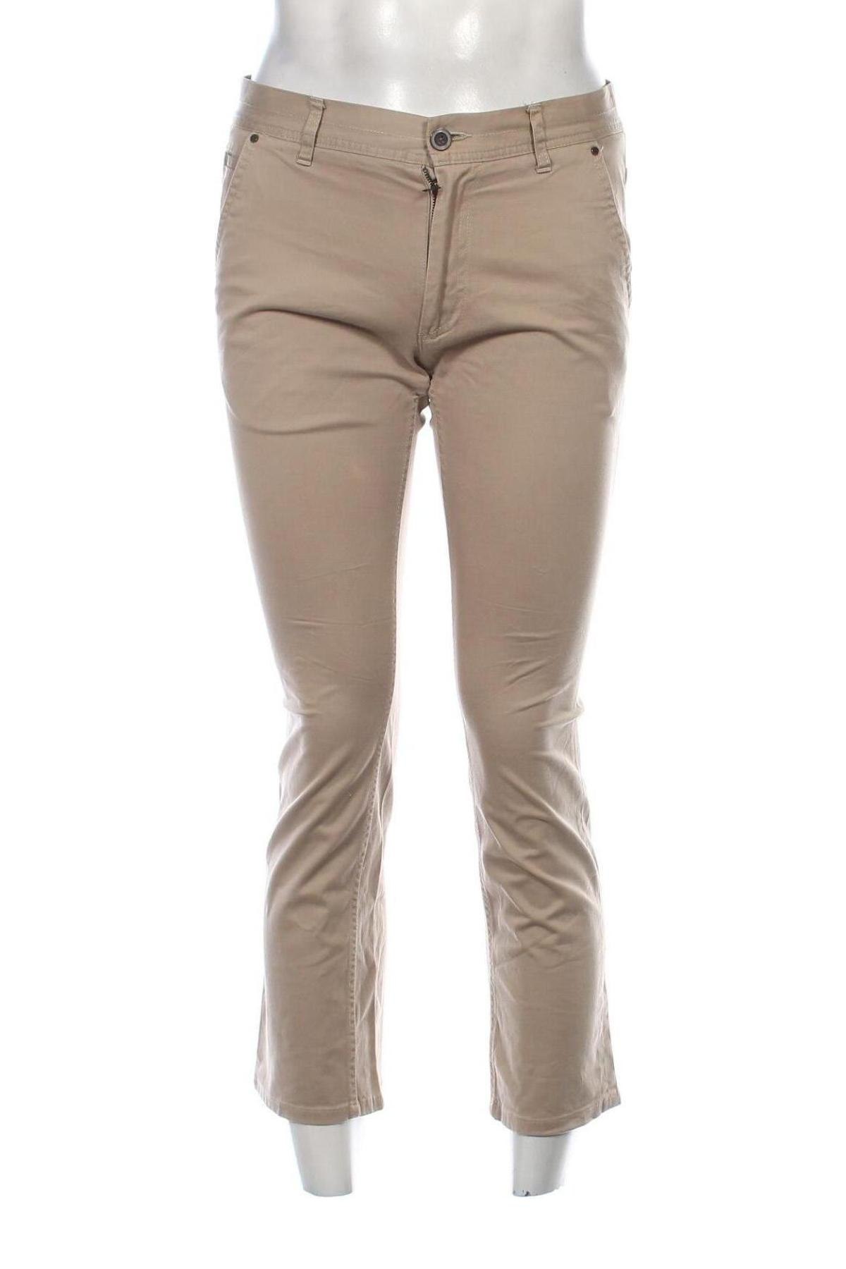 Herrenhose Zara, Größe S, Farbe Beige, Preis € 7,99