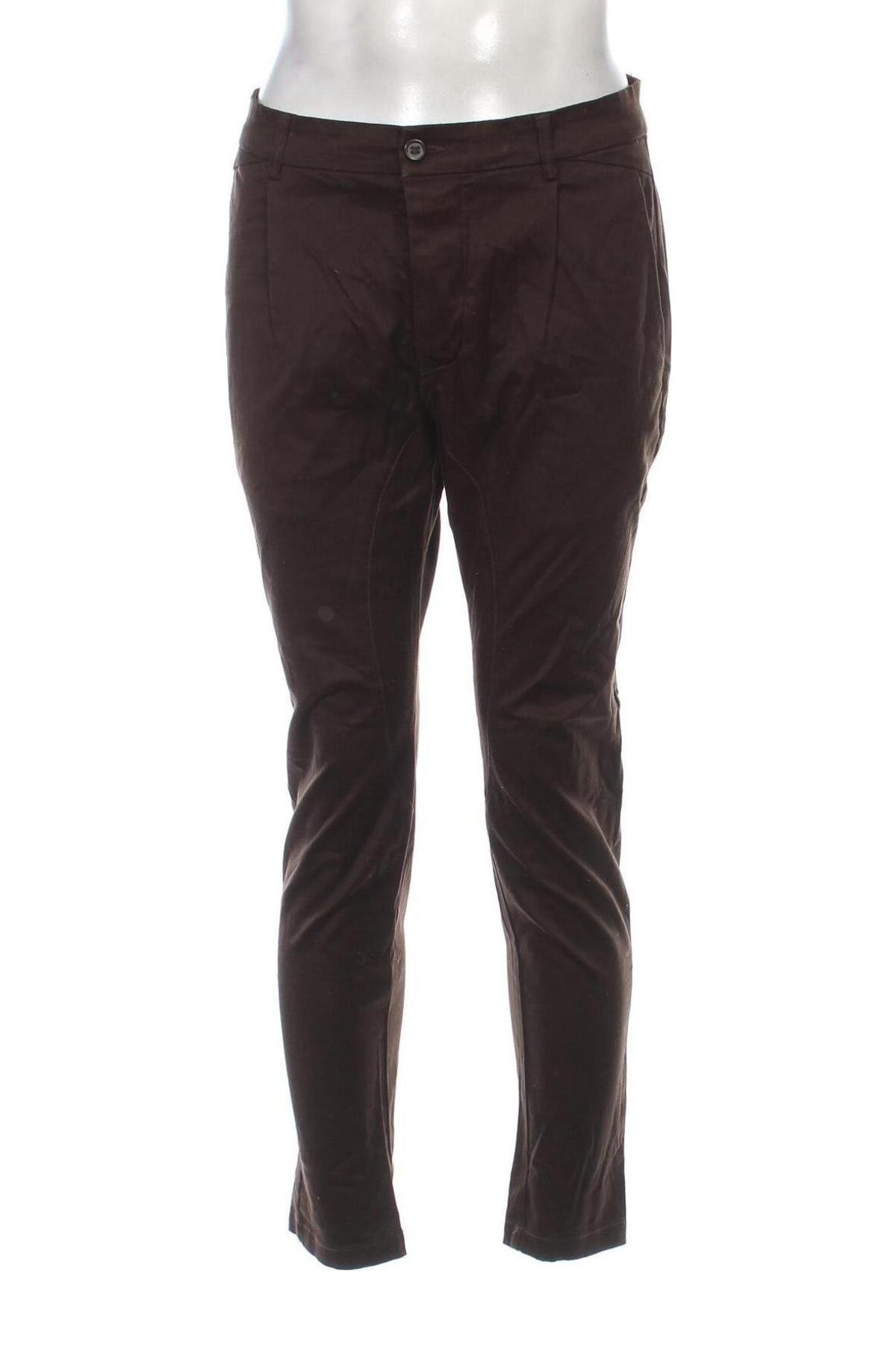 Herrenhose Zara Man, Größe M, Farbe Braun, Preis 9,99 €