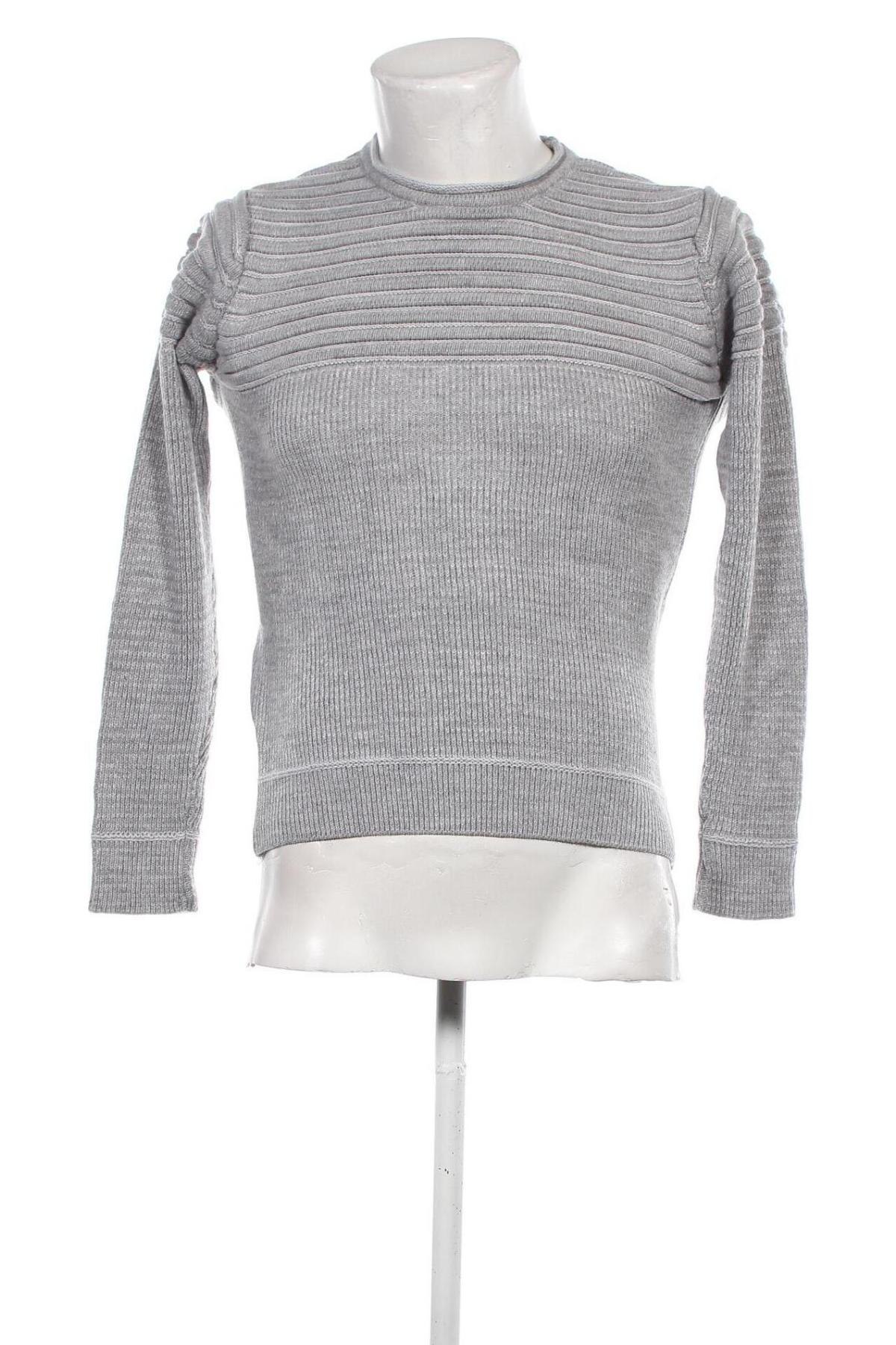 Herrenpullover, Größe S, Farbe Grau, Preis 13,99 €