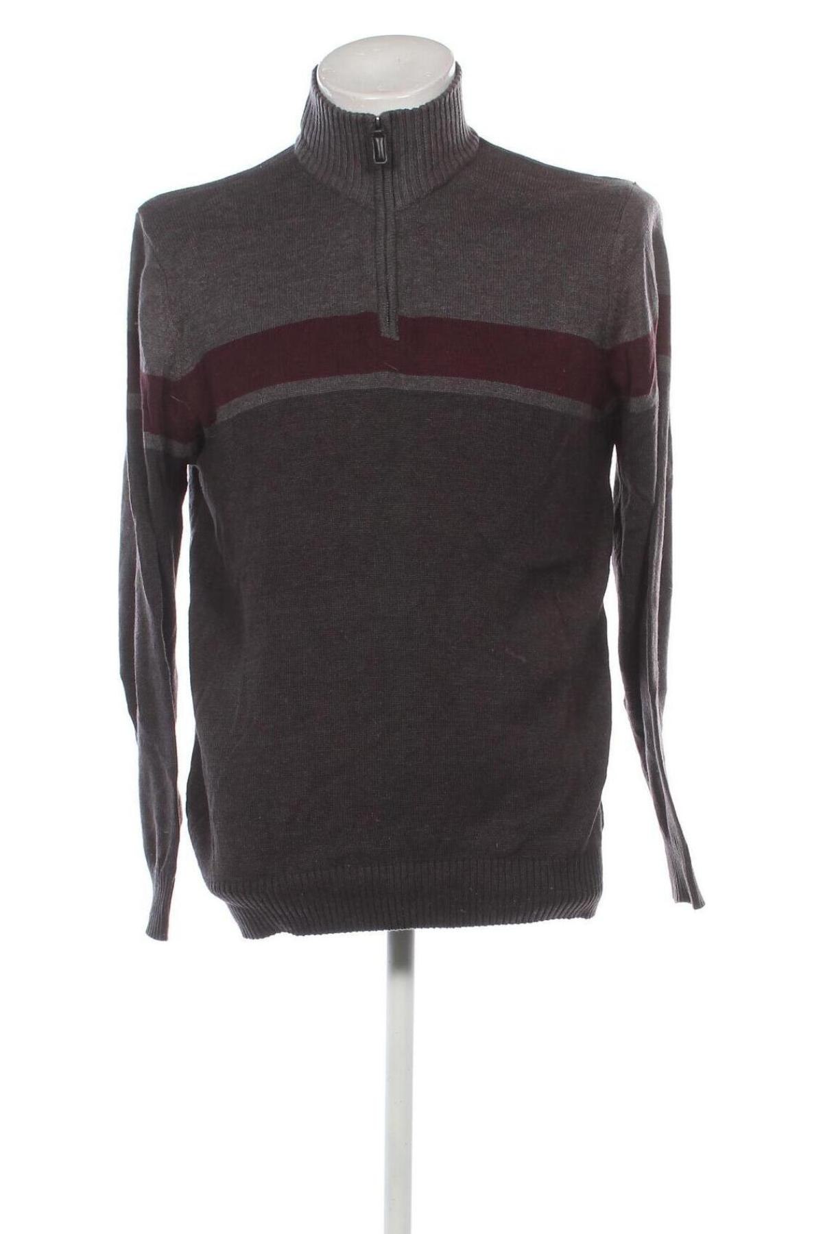 Herrenpullover, Größe M, Farbe Grau, Preis 13,99 €