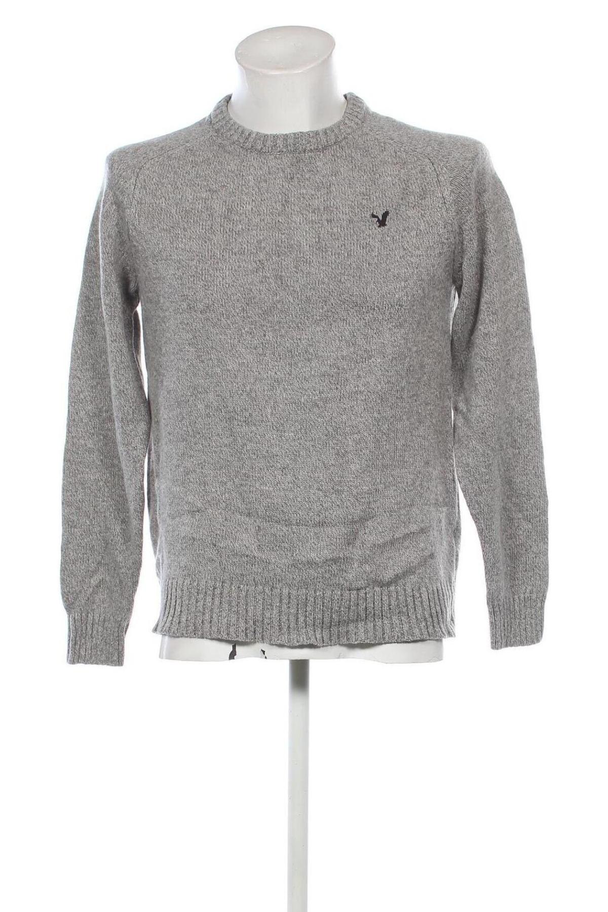 Herrenpullover American Eagle, Größe L, Farbe Grau, Preis 17,49 €