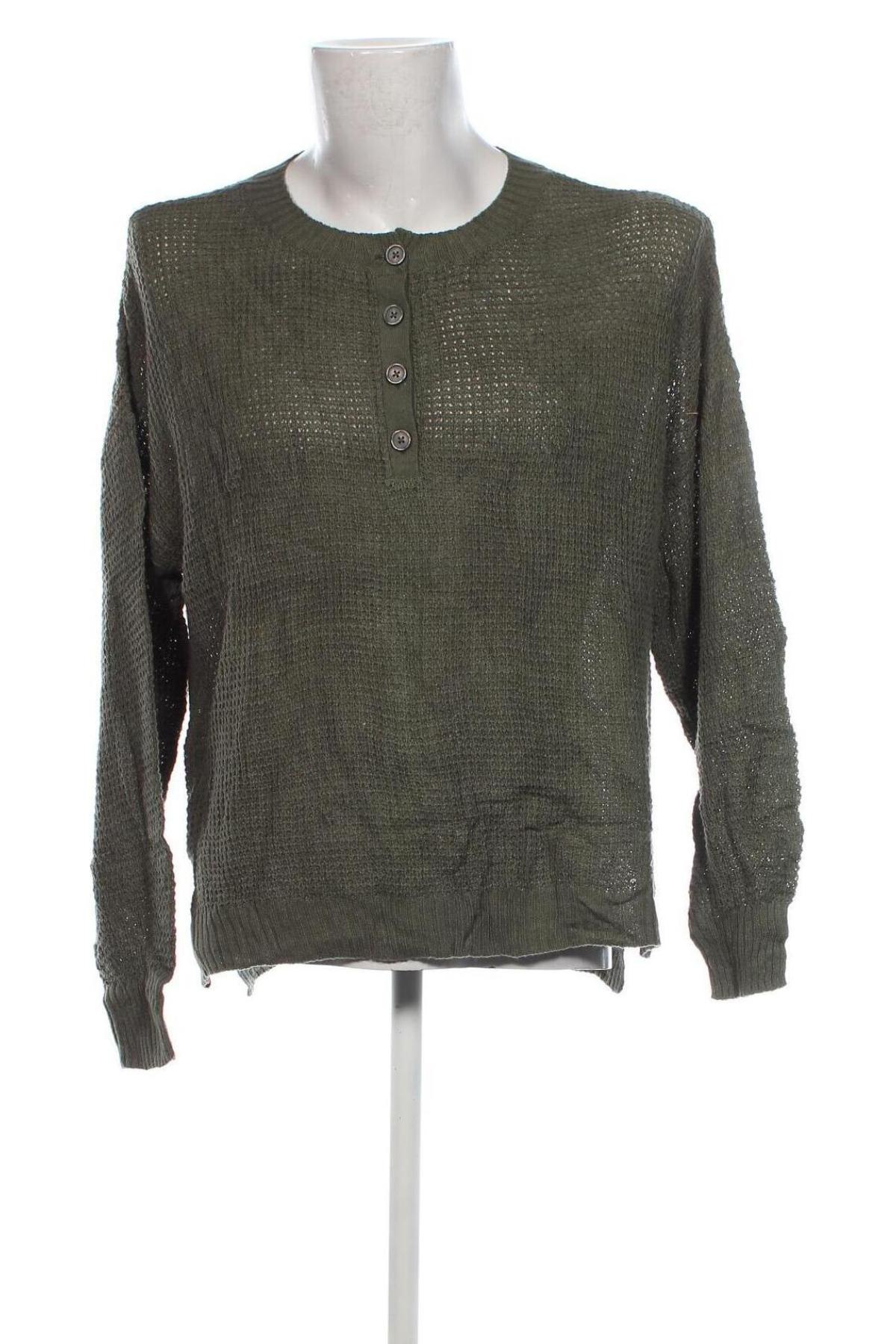 Herrenpullover American Eagle, Größe M, Farbe Grün, Preis € 17,49