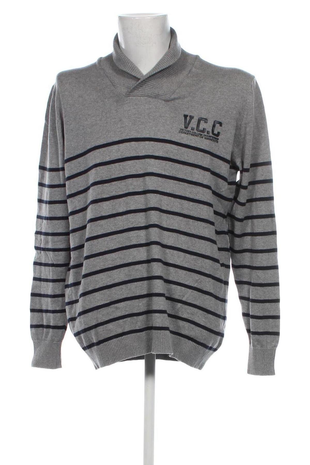 Herrenpullover Angelo Litrico, Größe XXL, Farbe Grau, Preis 13,99 €