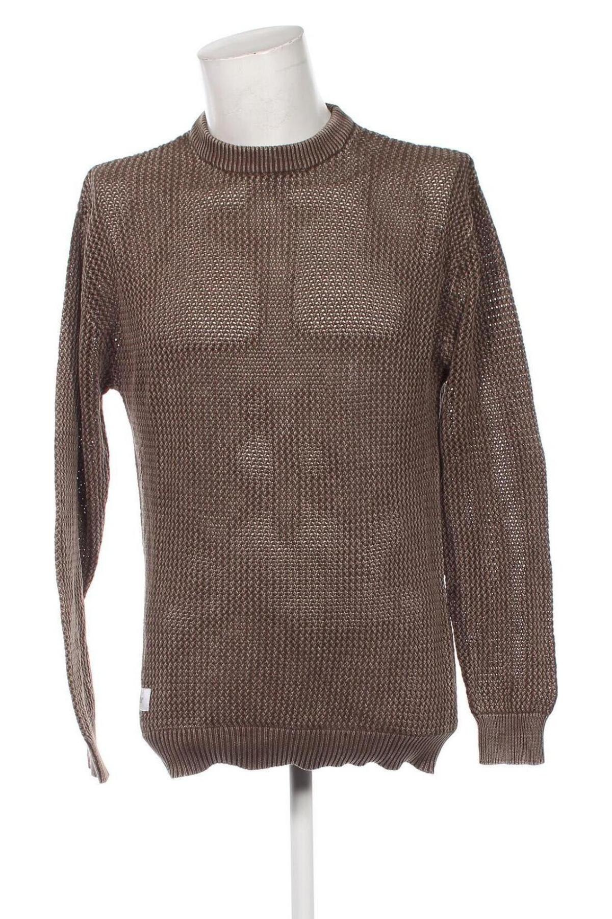 Herrenpullover Butter, Größe M, Farbe Beige, Preis 28,49 €