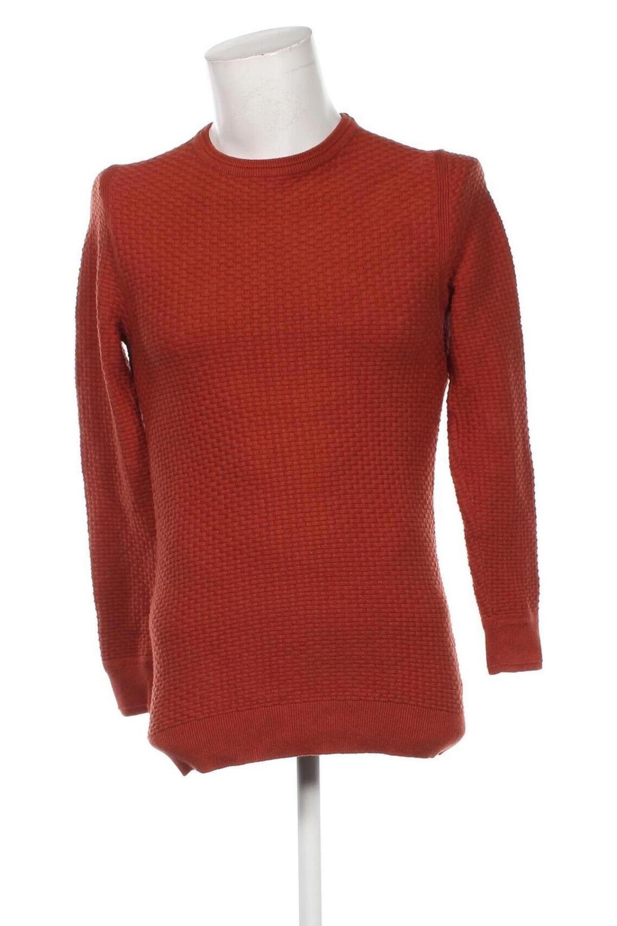 Herrenpullover C&A, Größe S, Farbe Orange, Preis 13,99 €