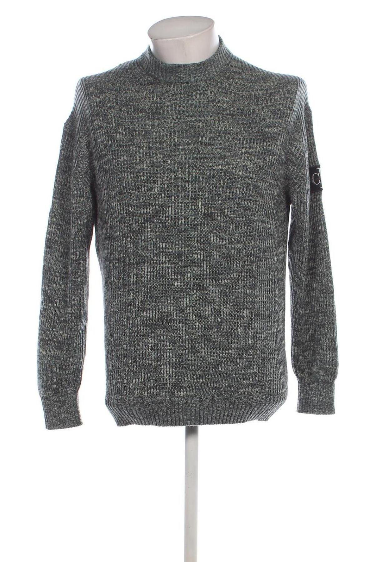 Herrenpullover Calvin Klein Jeans, Größe S, Farbe Grün, Preis 74,99 €