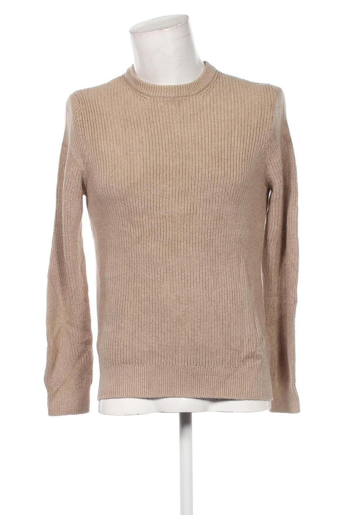 Herrenpullover H&M, Größe M, Farbe Beige, Preis 13,99 €