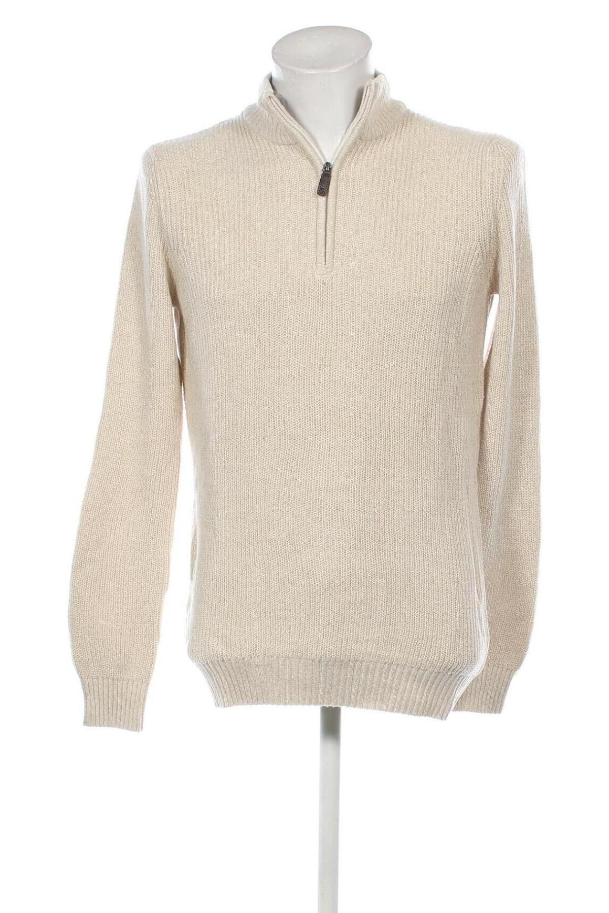 Herrenpullover Izod, Größe M, Farbe Beige, Preis 33,99 €