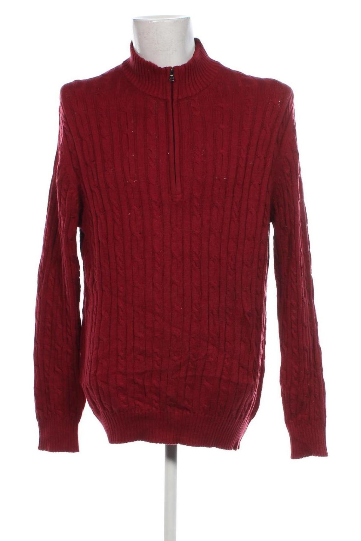 Męski sweter Izod, Rozmiar XL, Kolor Czerwony, Cena 84,99 zł