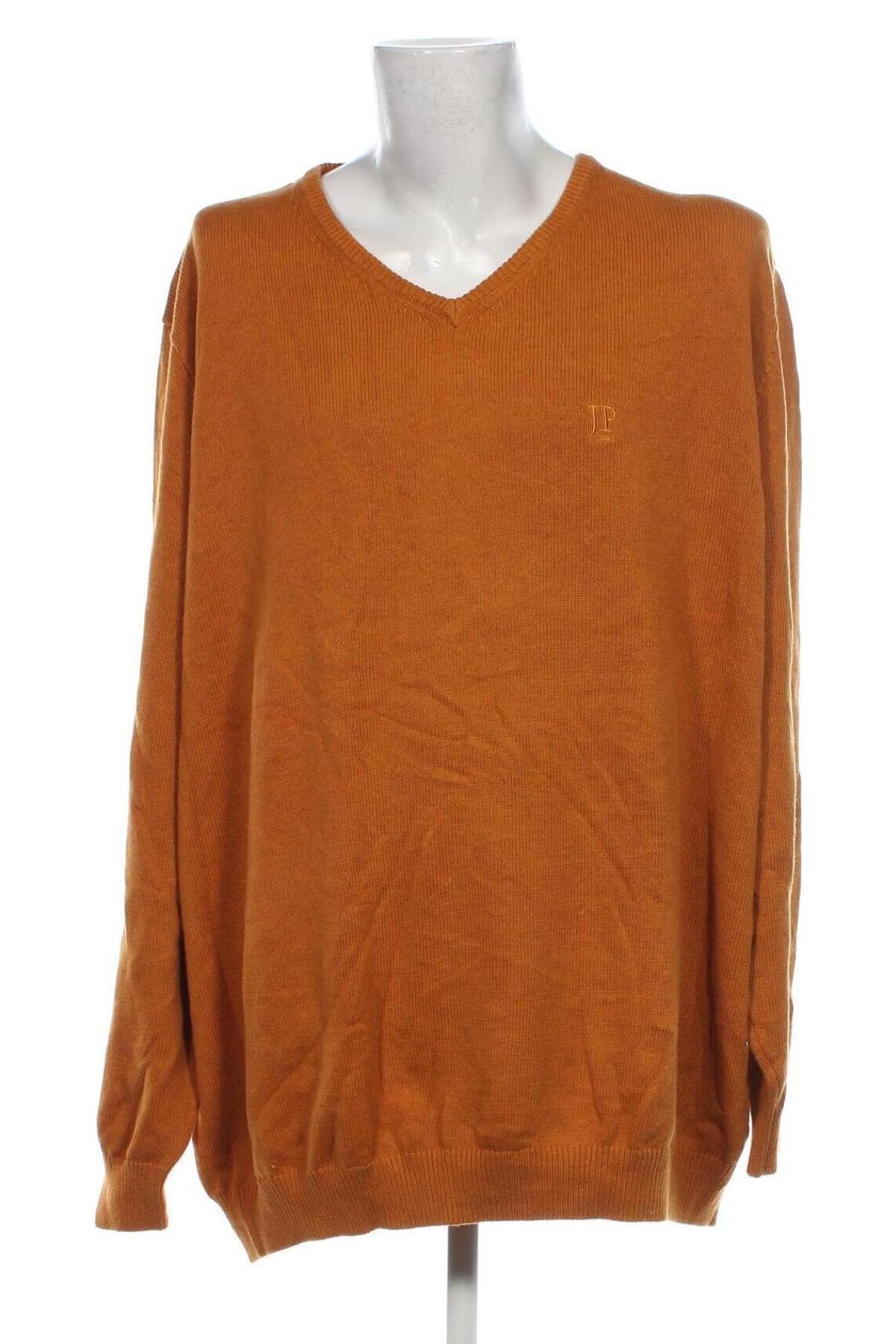 Herrenpullover JP 1880, Größe 5XL, Farbe Orange, Preis € 20,99