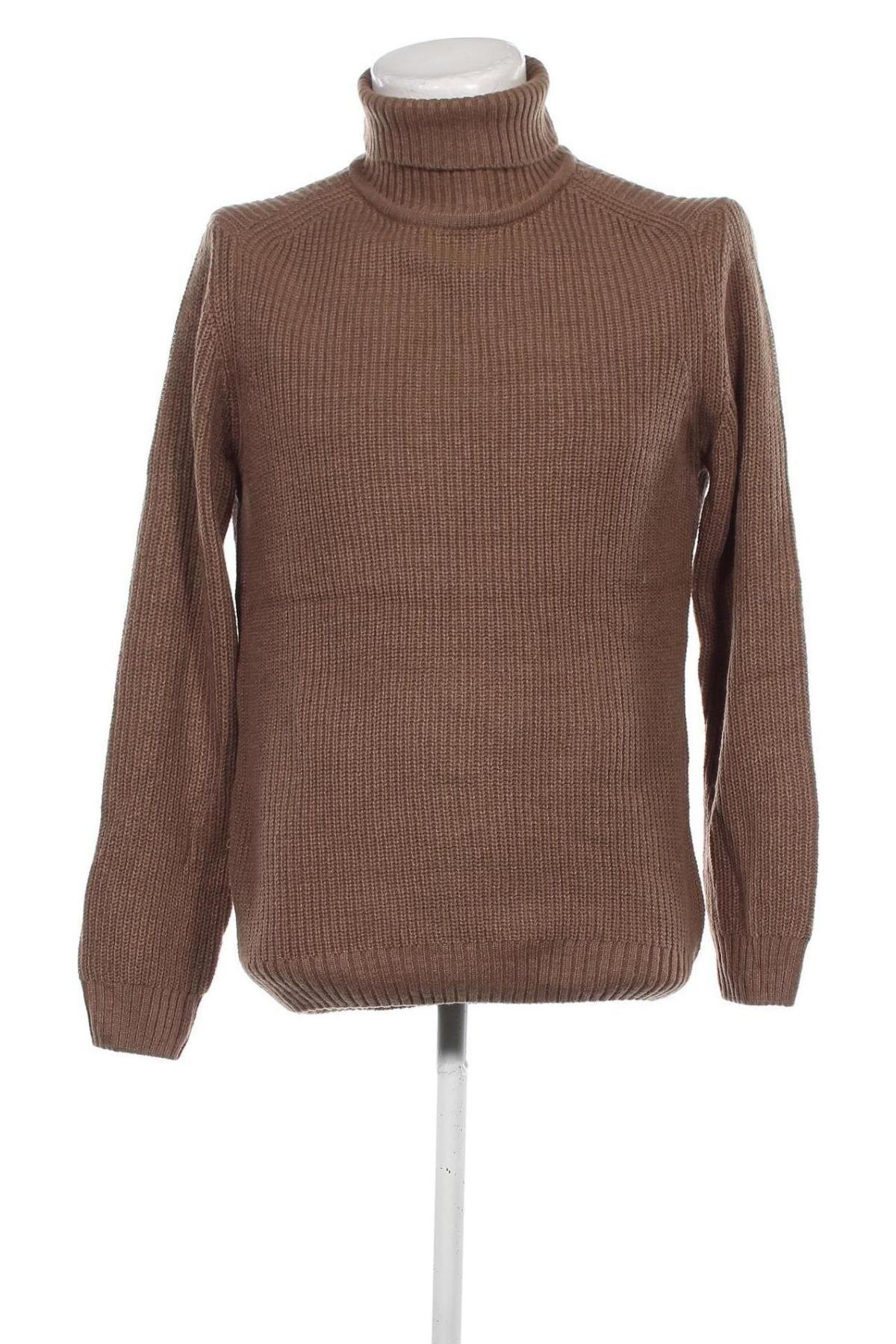 Herrenpullover Jean Pascale, Größe L, Farbe Braun, Preis € 11,49