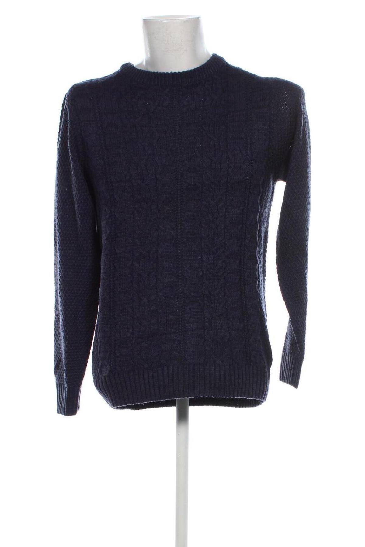 Herrenpullover Jean Pascale, Größe L, Farbe Blau, Preis 8,99 €