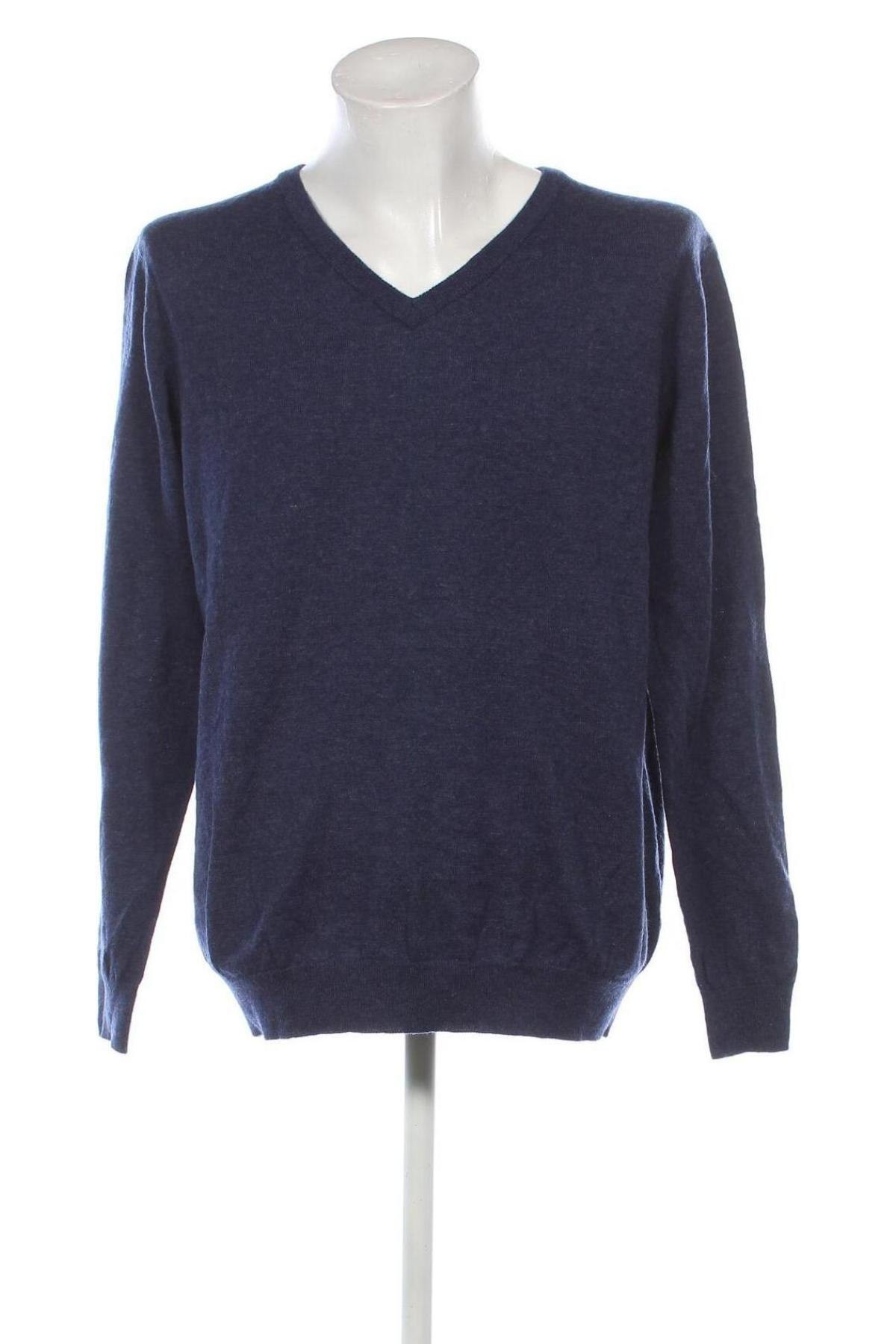 Herrenpullover John Cabot, Größe XL, Farbe Blau, Preis € 12,99