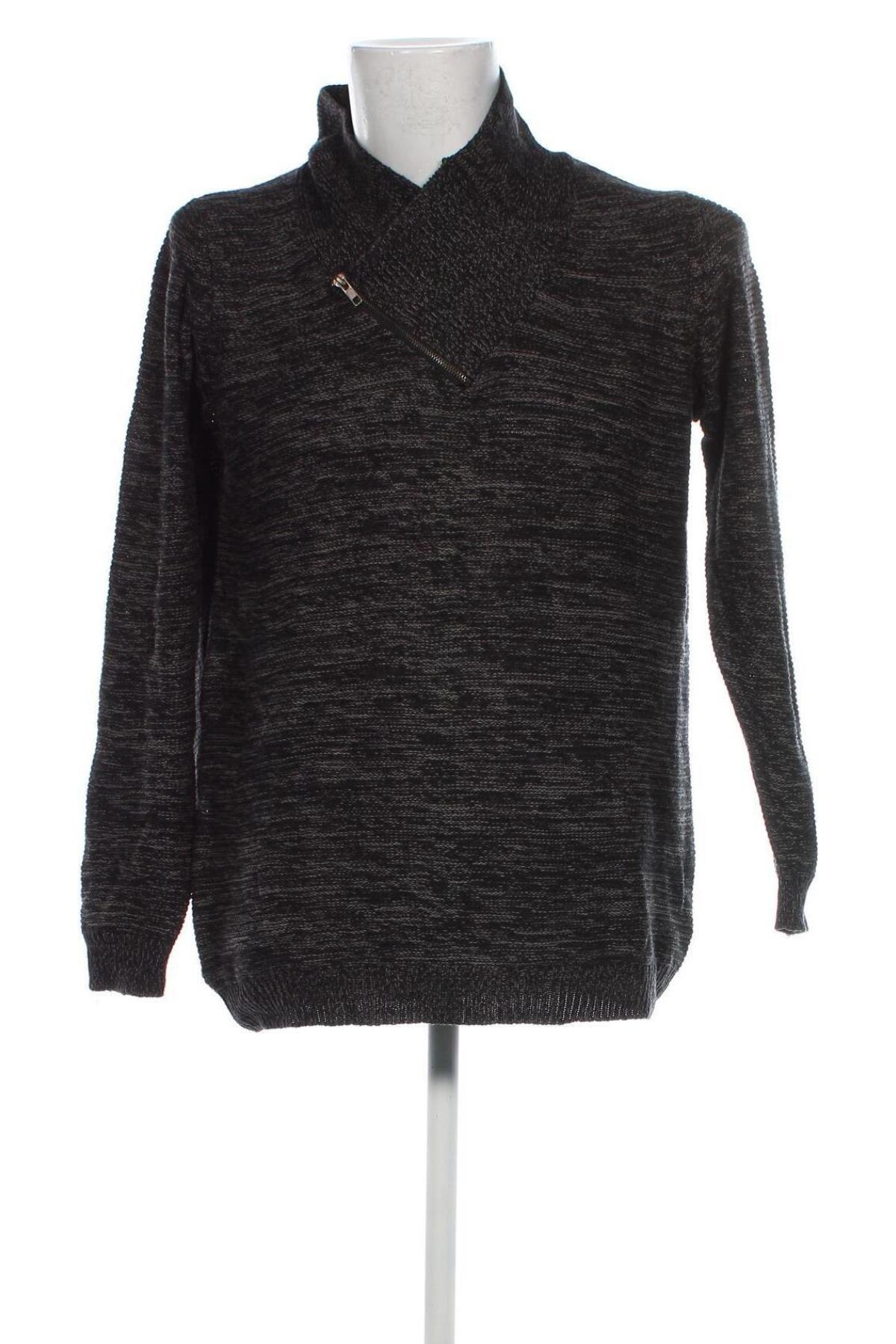 Herrenpullover Livergy, Größe L, Farbe Grau, Preis 13,99 €