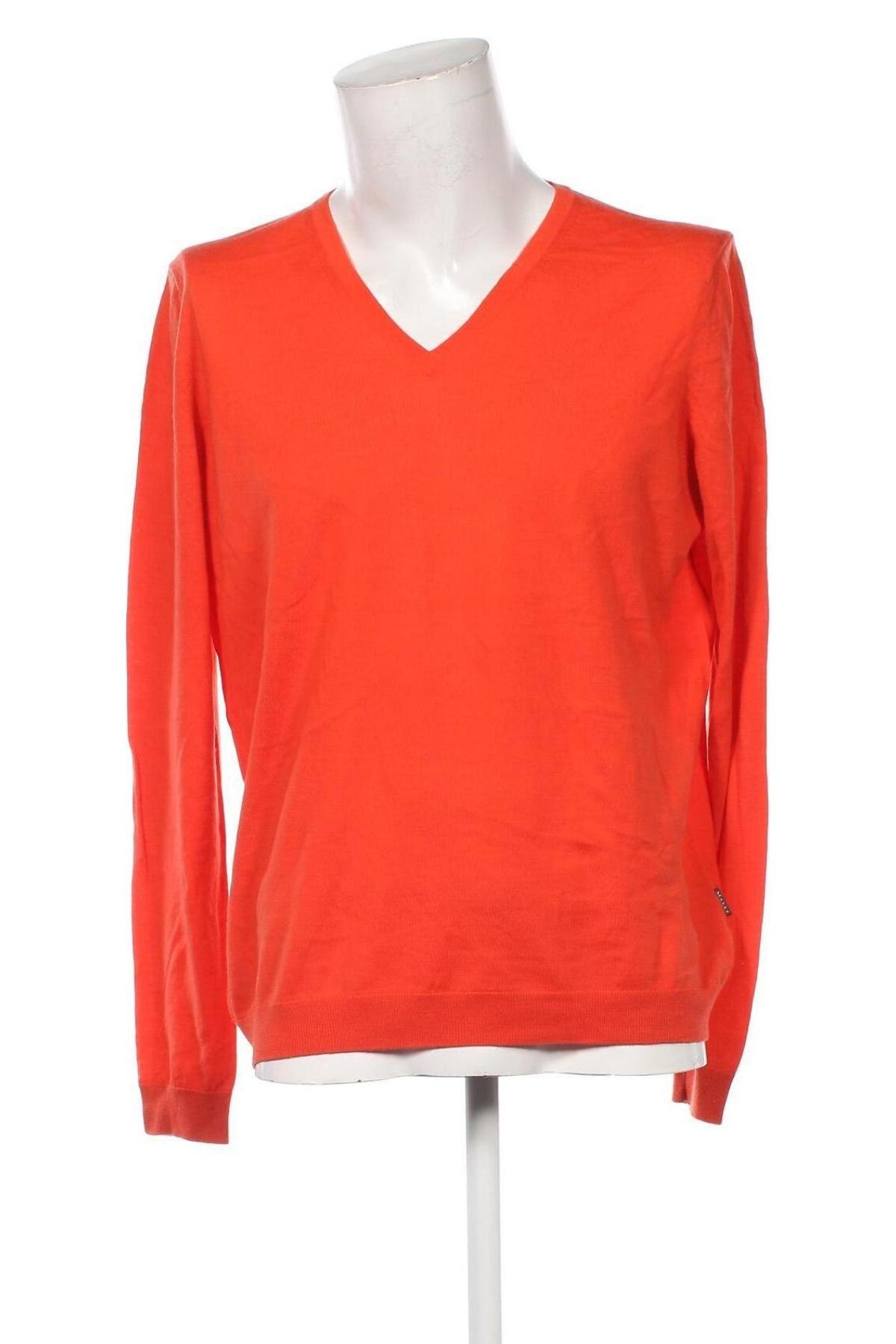 Herrenpullover Maerz Muenchen, Größe L, Farbe Orange, Preis 46,99 €