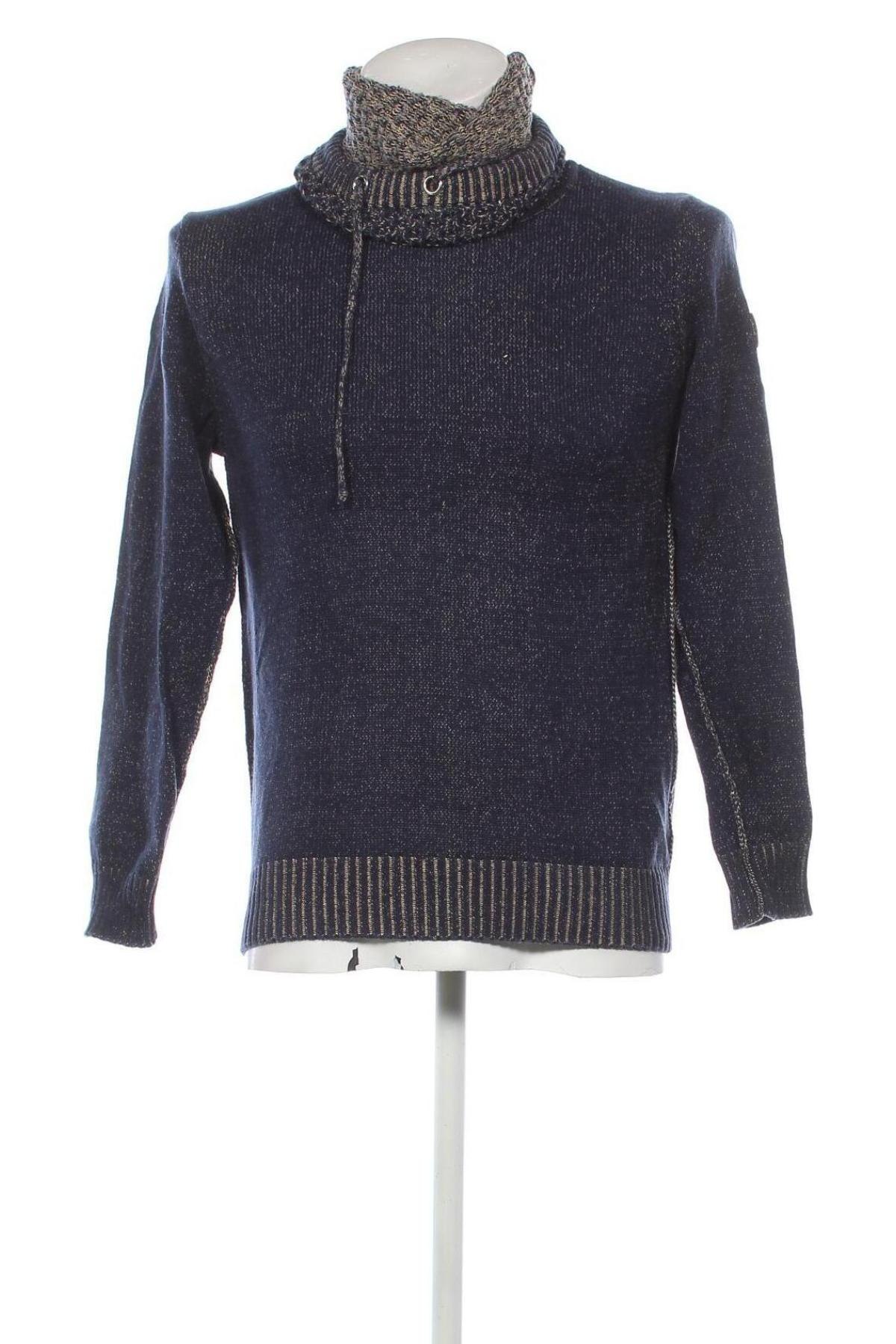 Herrenpullover Poolman, Größe M, Farbe Blau, Preis 33,99 €