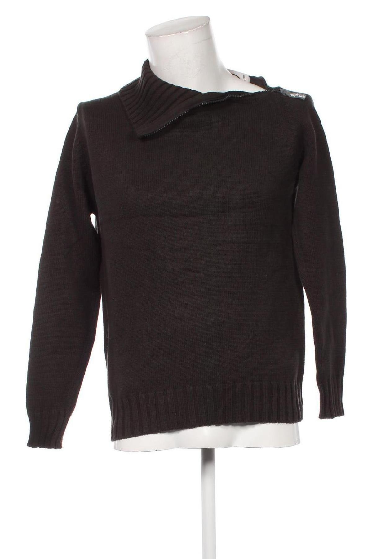 Herrenpullover Springfield, Größe M, Farbe Braun, Preis € 13,49