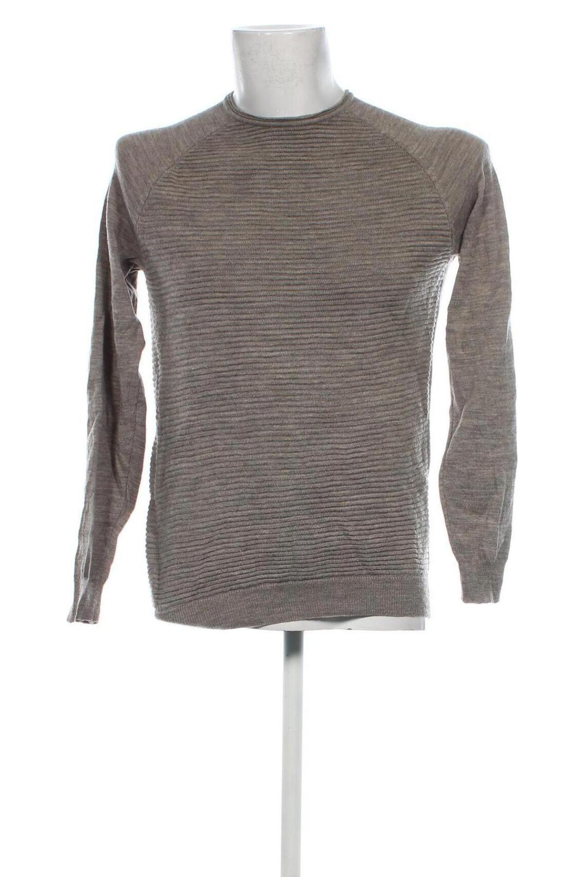 Herrenpullover Straight Up, Größe M, Farbe Grau, Preis 12,99 €