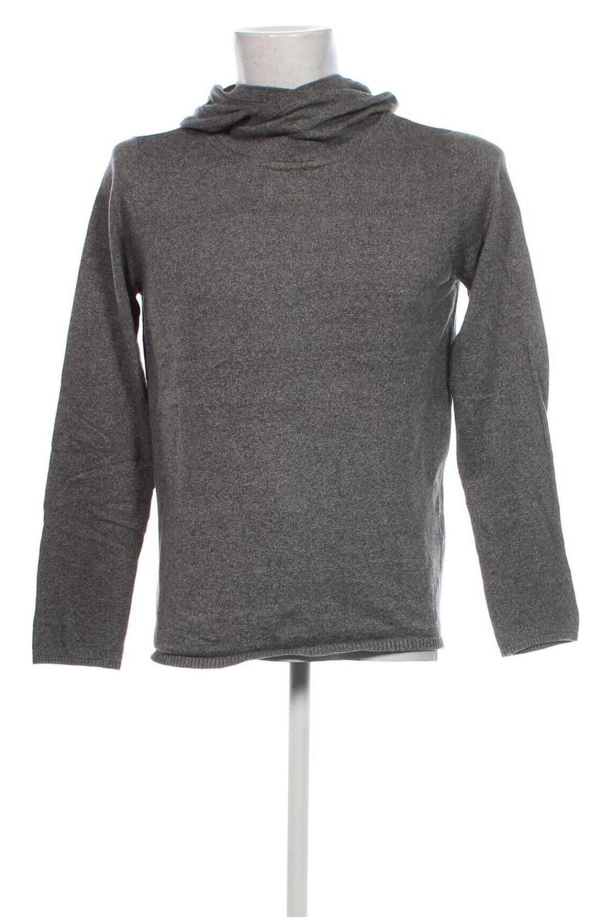 Herrenpullover Tom Tailor, Größe L, Farbe Grau, Preis 17,49 €