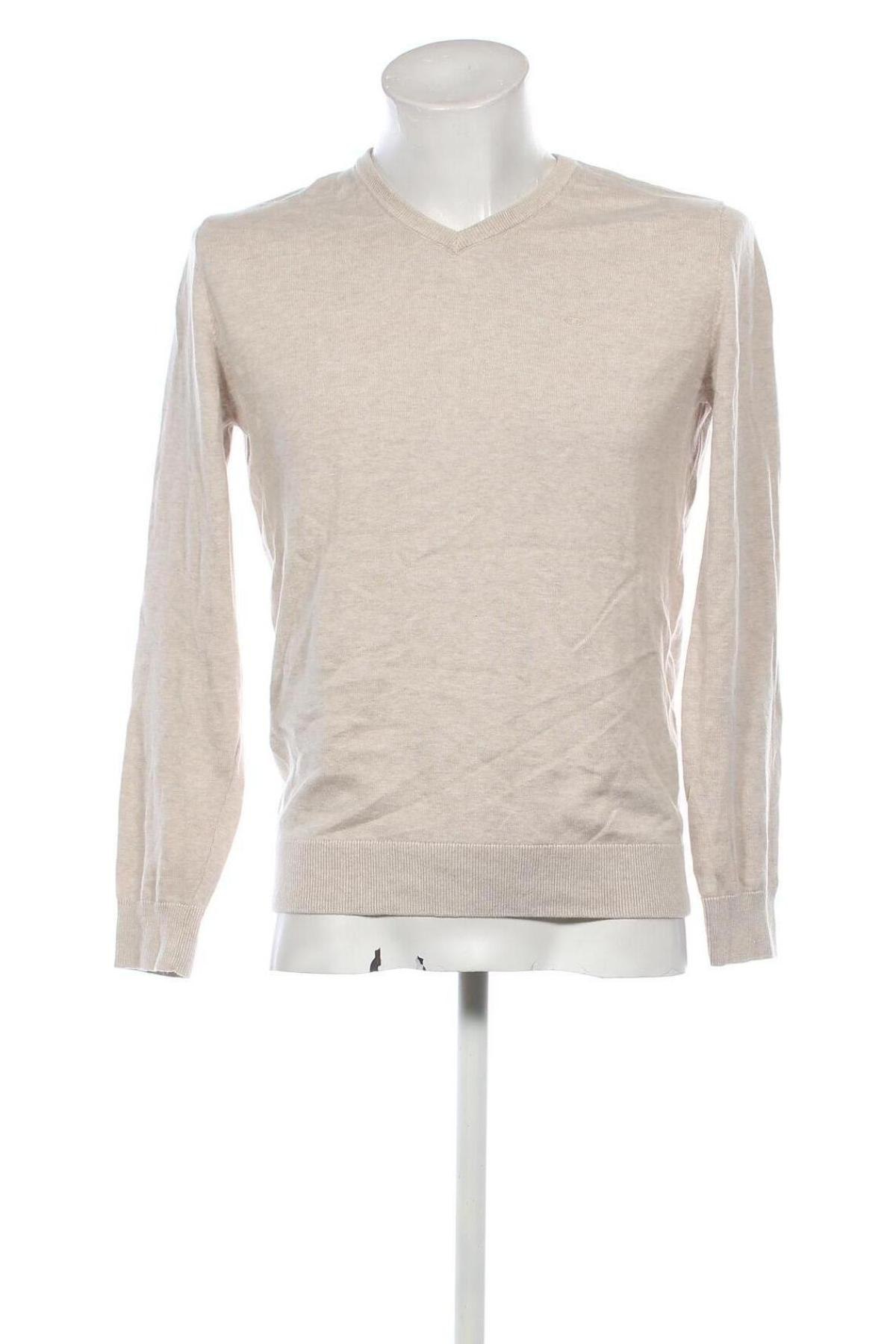 Herrenpullover Tom Tailor, Größe L, Farbe Beige, Preis € 18,99