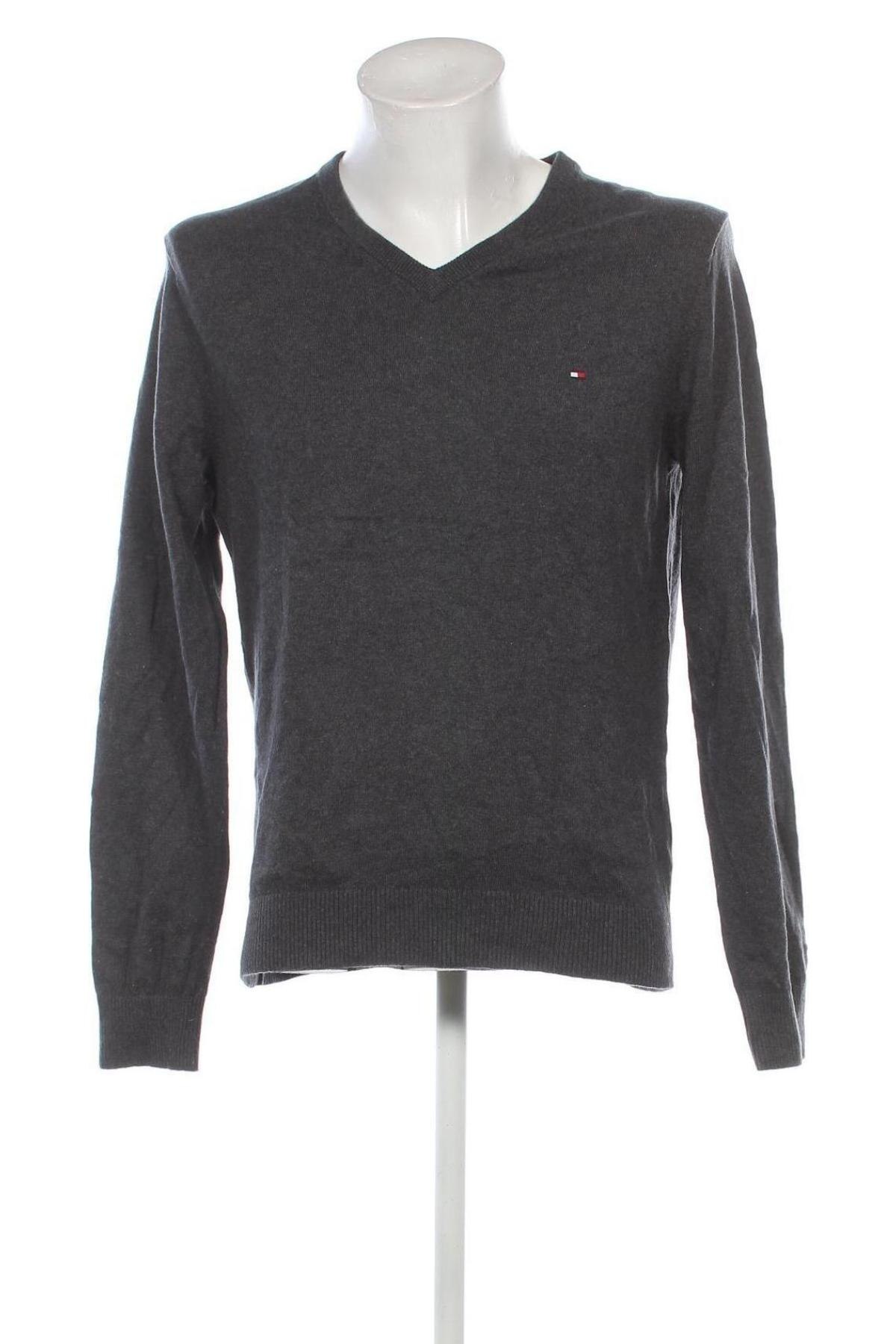 Pánsky sveter  Tommy Hilfiger, Veľkosť L, Farba Sivá, Cena  30,95 €