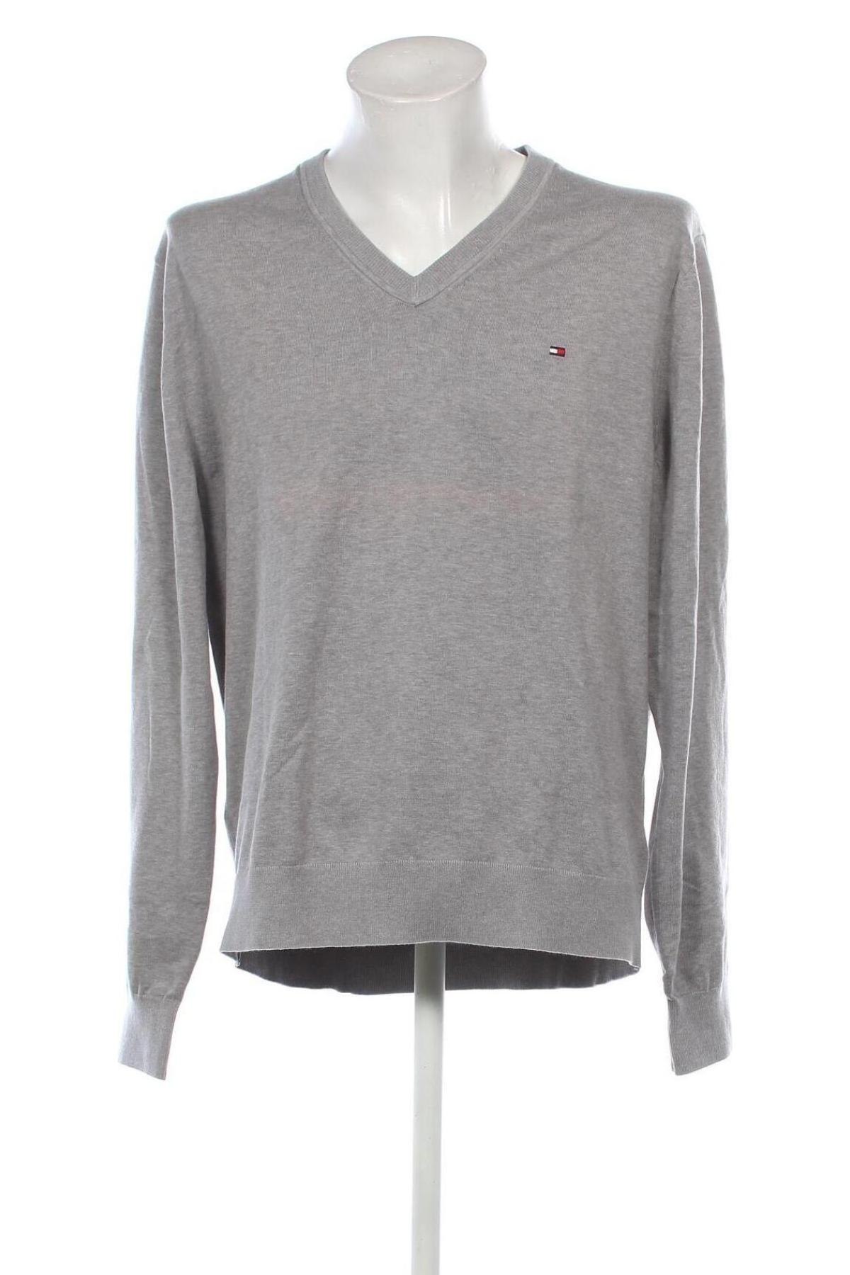 Herrenpullover Tommy Hilfiger, Größe 3XL, Farbe Grau, Preis 52,99 €