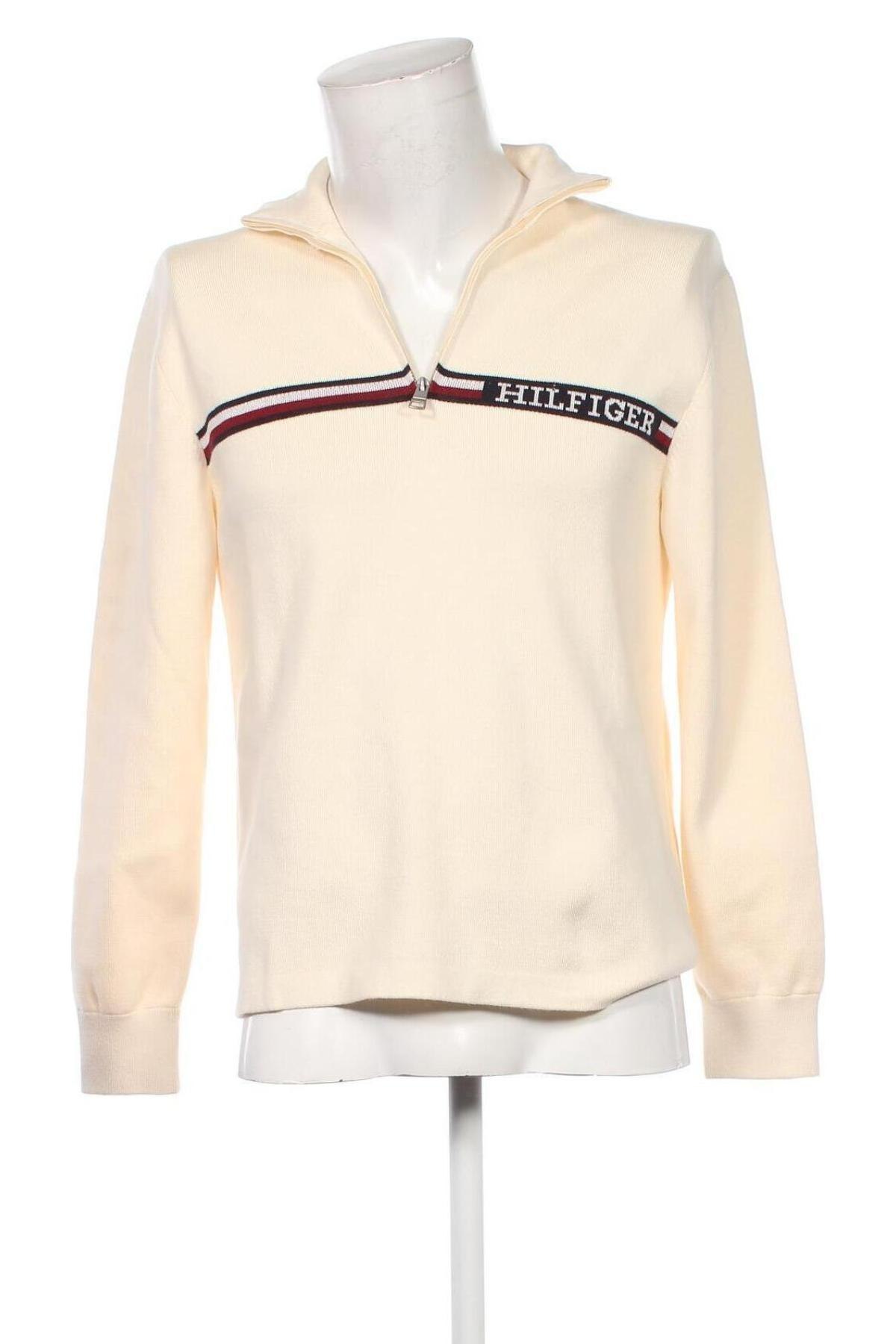 Herrenpullover Tommy Hilfiger, Größe S, Farbe Beige, Preis € 150,99