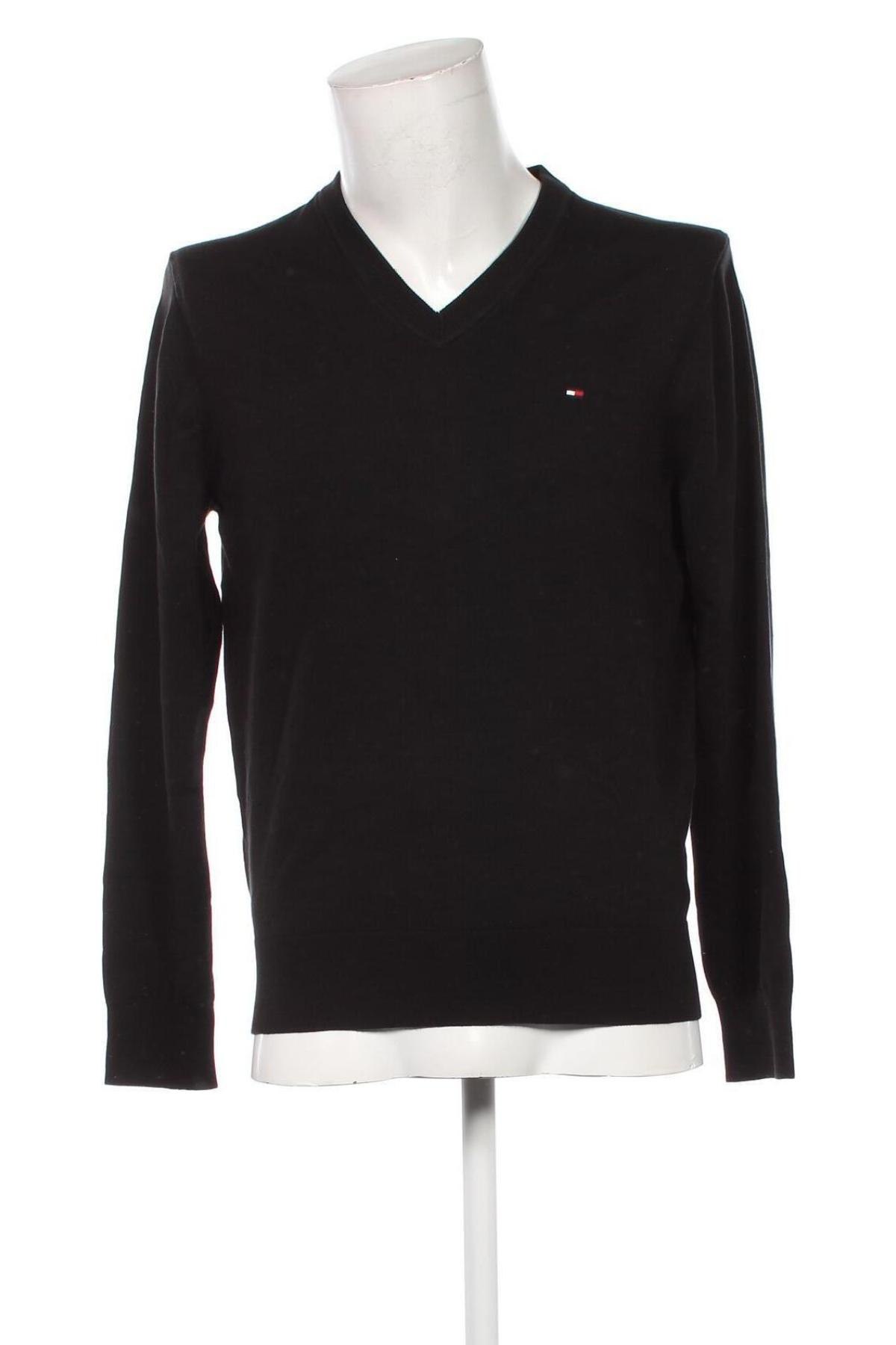 Pulover de bărbați Tommy Hilfiger, Mărime M, Culoare Negru, Preț 462,99 Lei