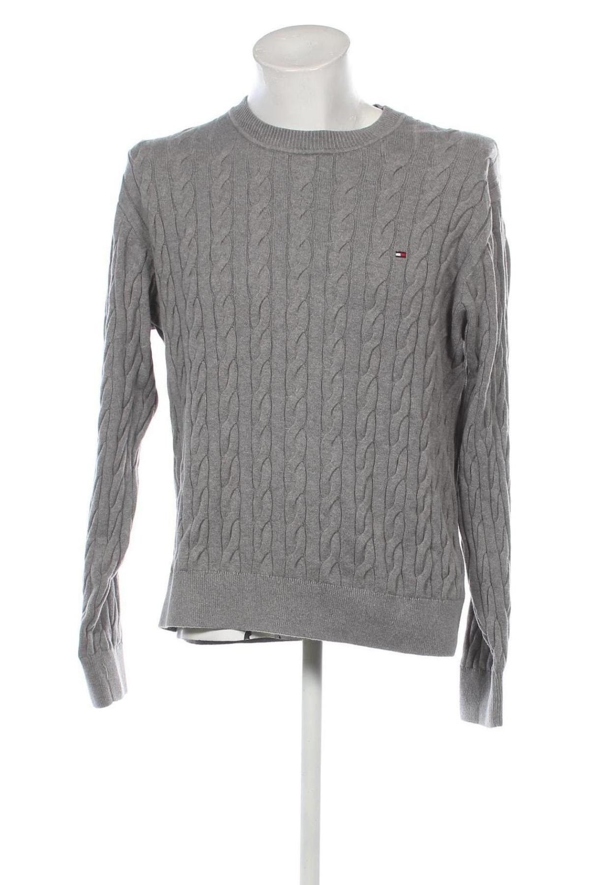 Herrenpullover Tommy Hilfiger, Größe XL, Farbe Grau, Preis 83,49 €