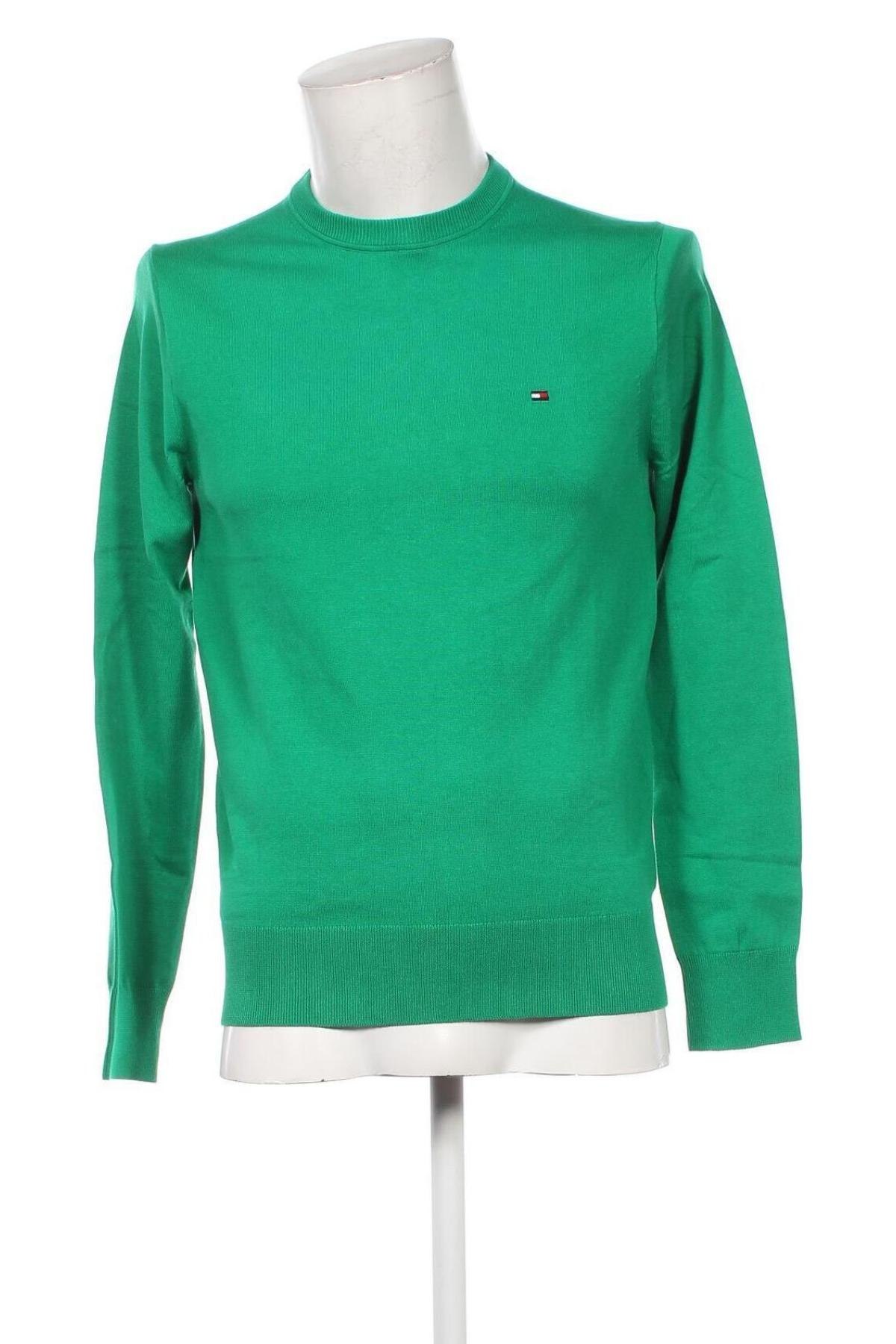 Pulover de bărbați Tommy Hilfiger, Mărime S, Culoare Verde, Preț 710,99 Lei