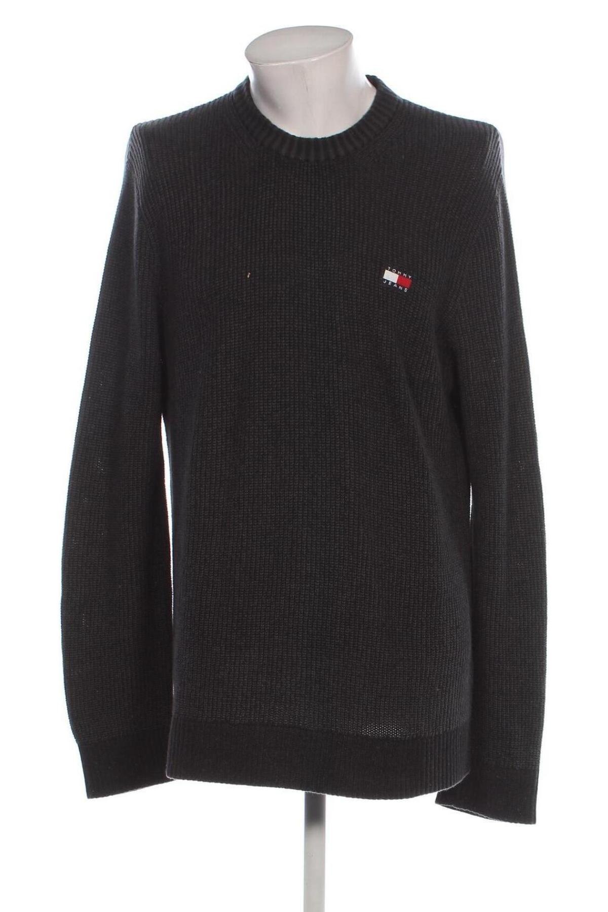 Herrenpullover Tommy Jeans, Größe XL, Farbe Grau, Preis € 126,99