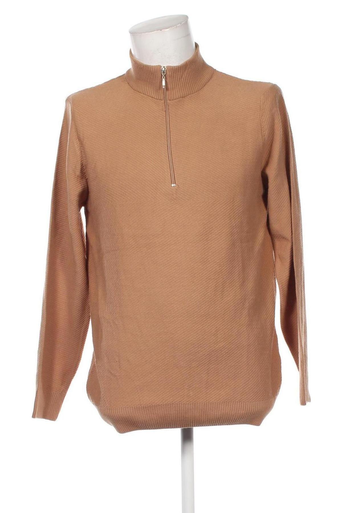 Herrenpullover Trendyol, Größe XXL, Farbe Beige, Preis € 18,99