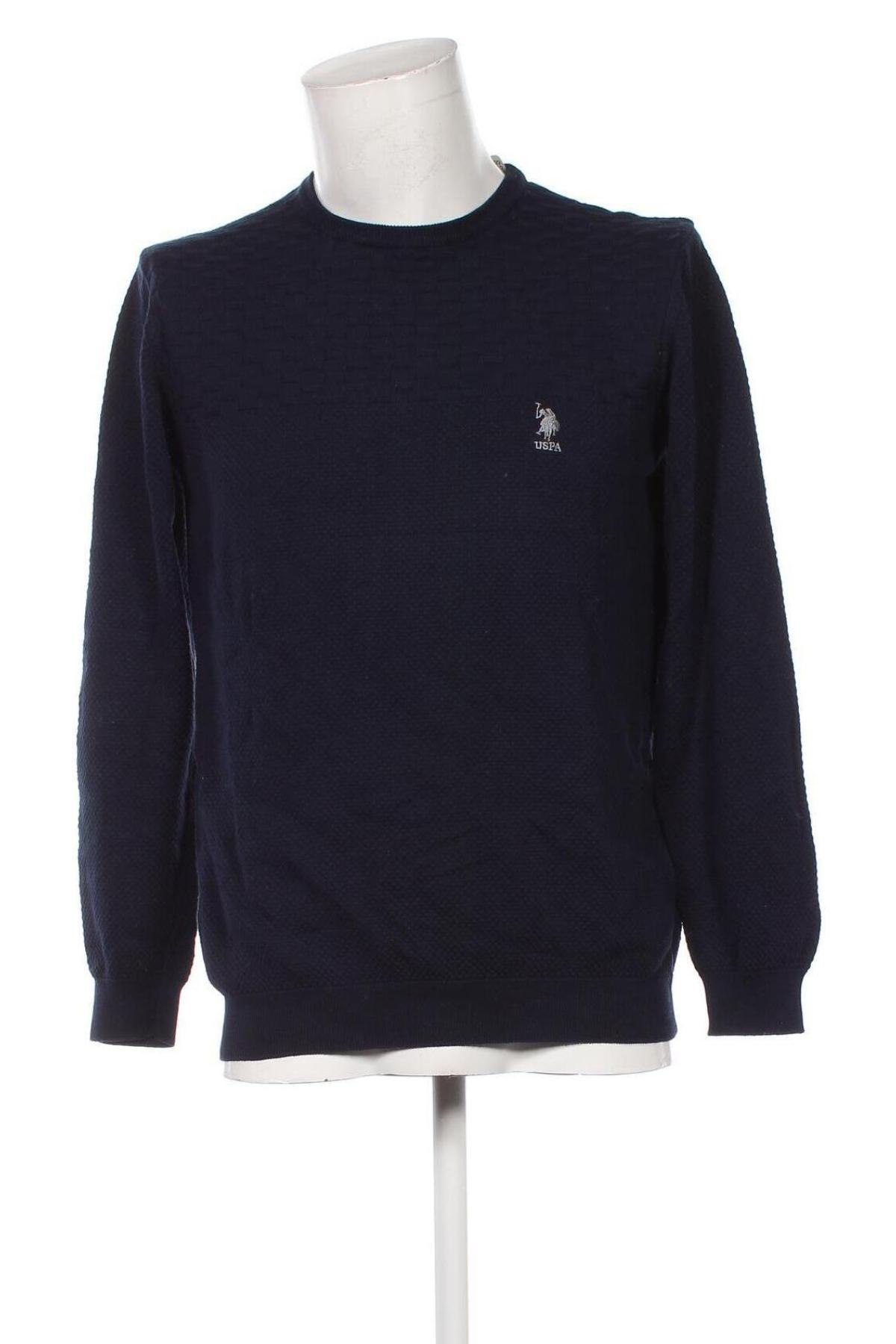 Herrenpullover U.S. Polo Assn., Größe L, Farbe Blau, Preis 21,49 €