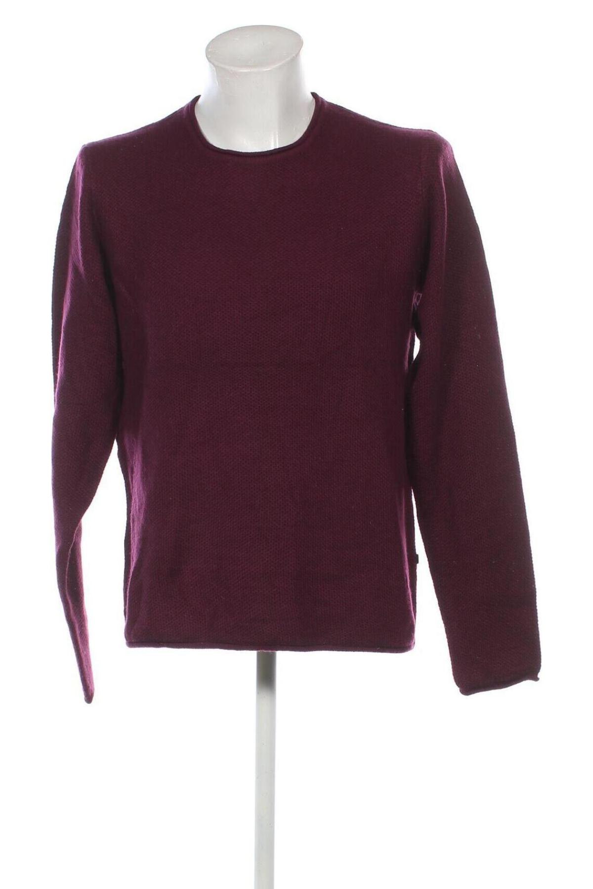 Herrenpullover Via Cortesa, Größe L, Farbe Lila, Preis 9,49 €