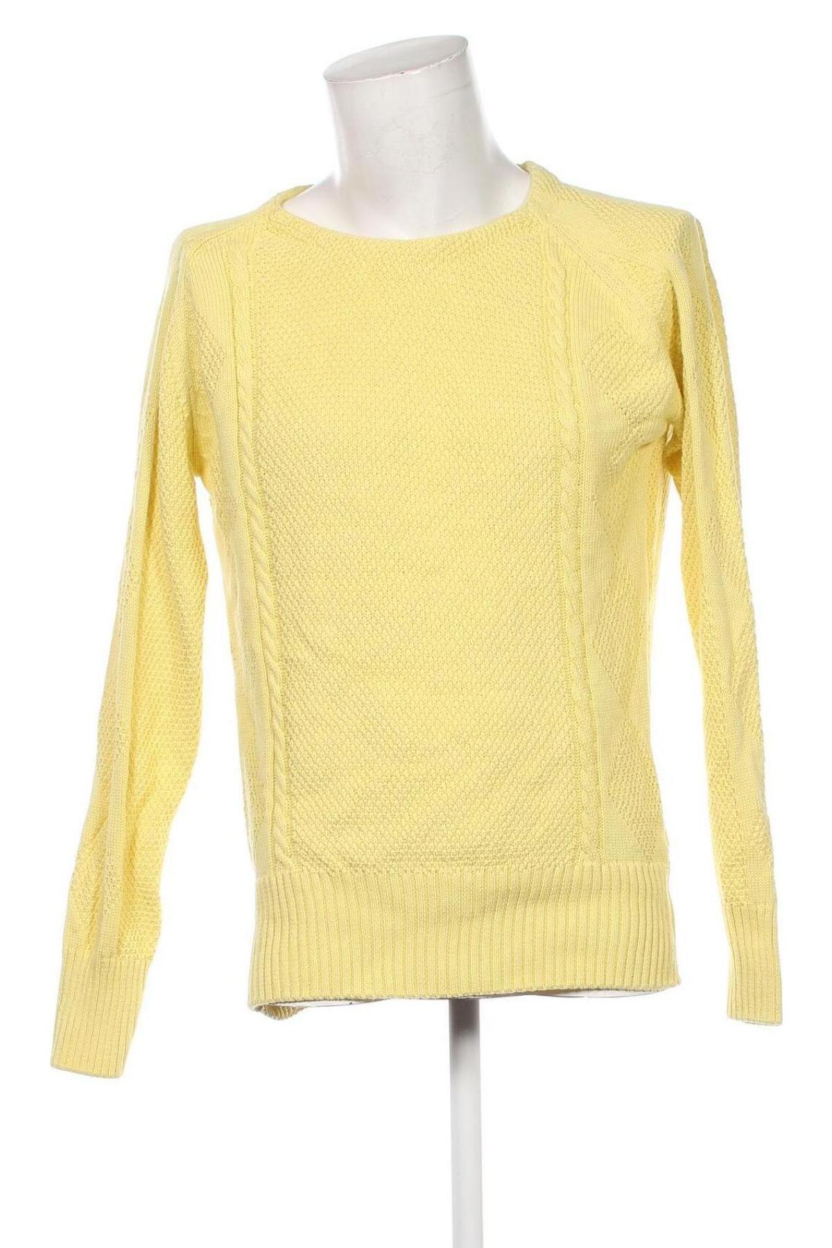 Herrenpullover Zara Man, Größe L, Farbe Gelb, Preis 11,99 €